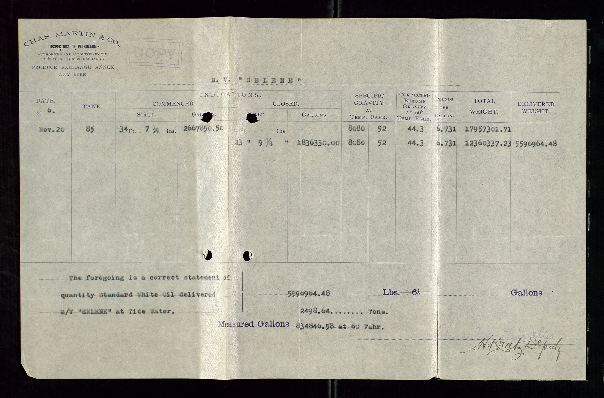 Pa 1521 - A/S Norske Shell, SAST/A-101915/E/Ea/Eaa/L0001: Sjefskorrespondanse, 1917, p. 26