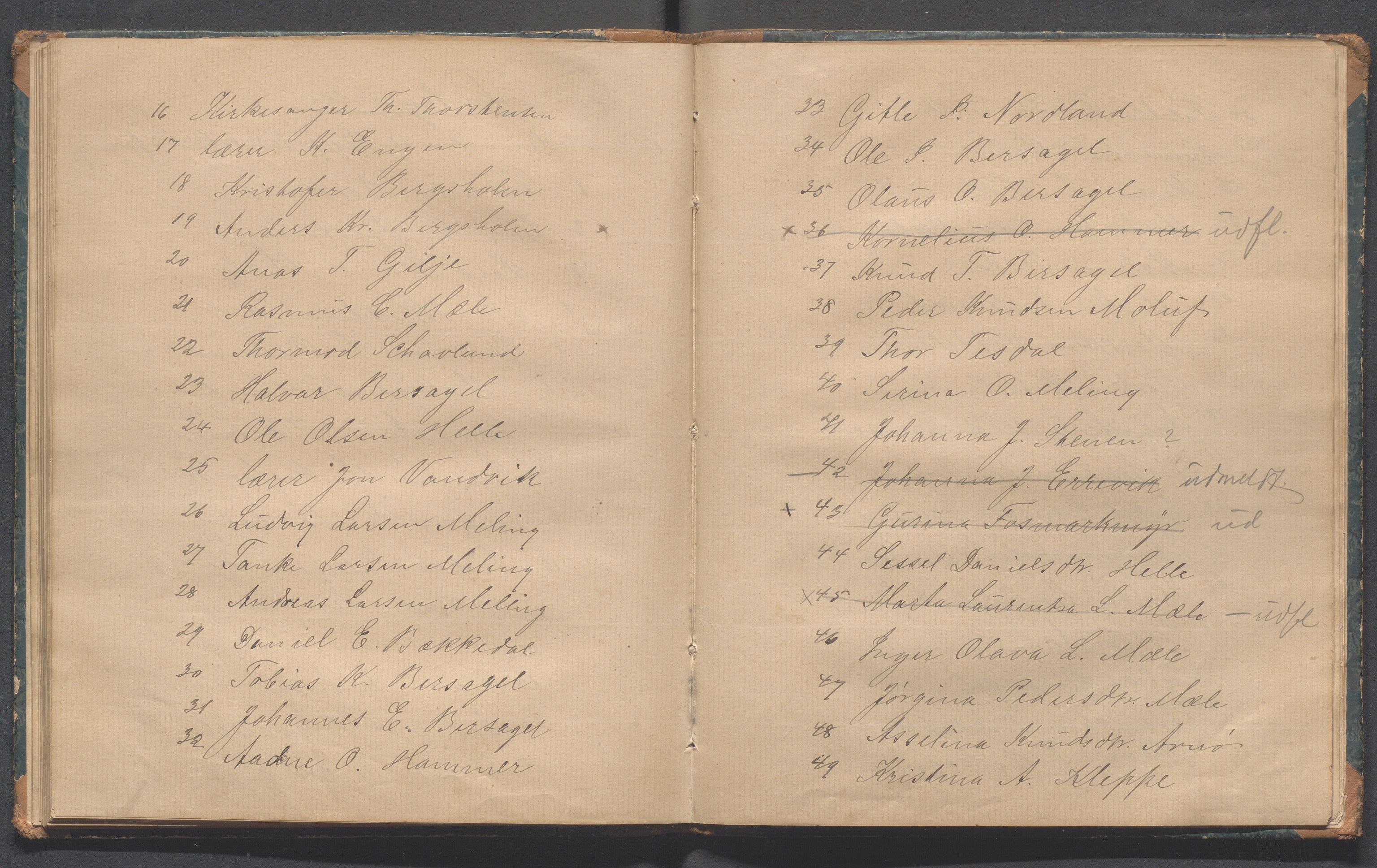 Forsand kommune - PA 7 Høgsfjord Totalavholdsforening, IKAR/K-101643/A/L0001: Møtebok, 1885-1888, p. 11