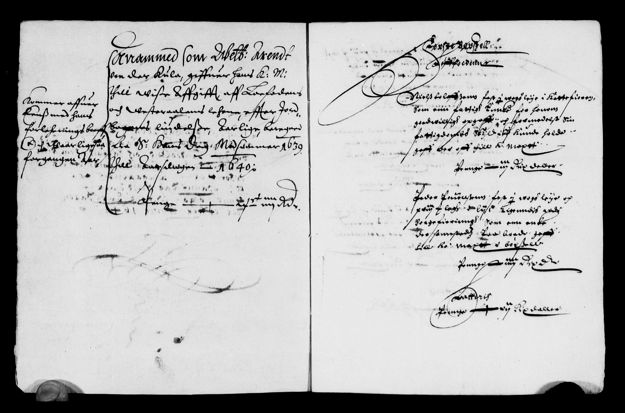 Rentekammeret inntil 1814, Reviderte regnskaper, Lensregnskaper, AV/RA-EA-5023/R/Rb/Rbz/L0029: Nordlandenes len, 1638-1646
