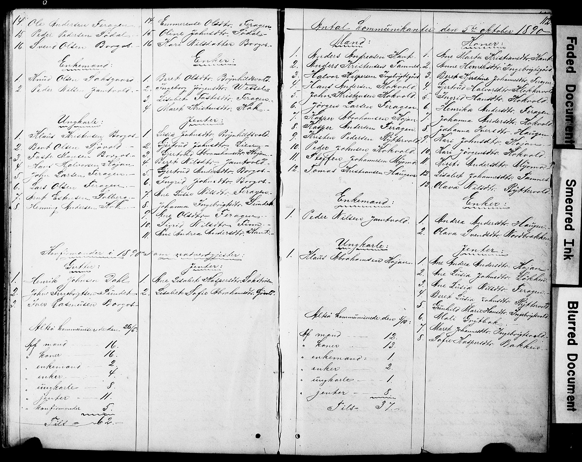 Ministerialprotokoller, klokkerbøker og fødselsregistre - Sør-Trøndelag, SAT/A-1456/683/L0949: Parish register (copy) no. 683C01, 1880-1896, p. 112