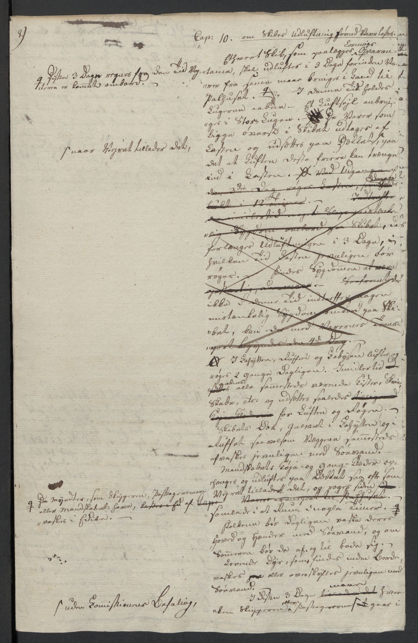 Christie, Wilhelm Frimann Koren, AV/RA-PA-0014/F/L0006: Christies dokumenter fra Stortinget, 1817-1818, p. 23