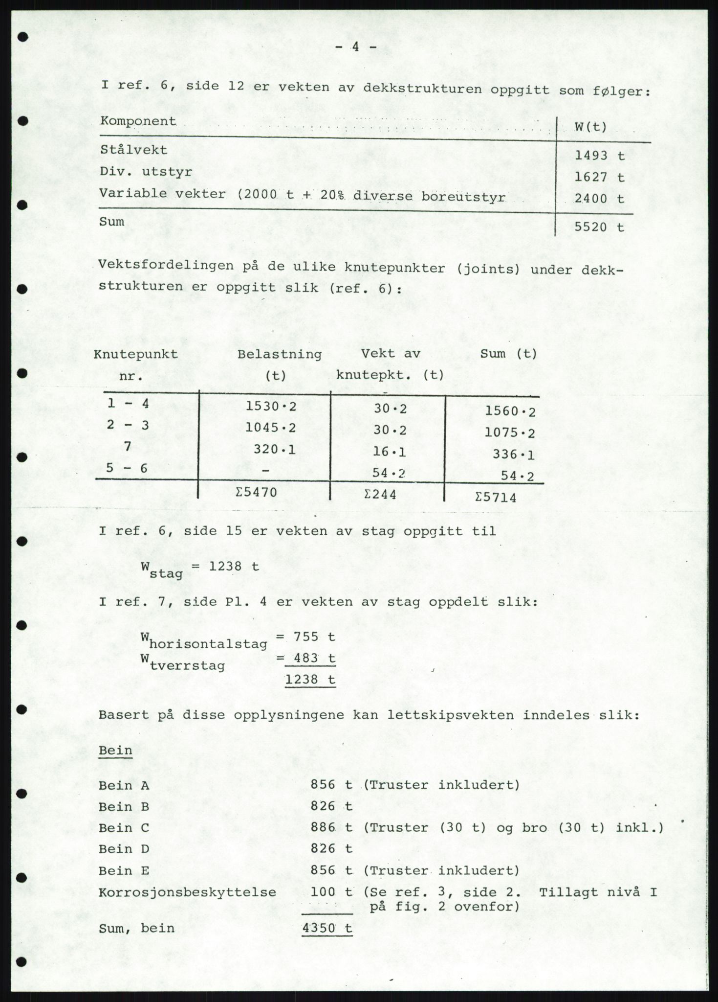 Justisdepartementet, Granskningskommisjonen ved Alexander Kielland-ulykken 27.3.1980, AV/RA-S-1165/D/L0019: S Værforhold (Doku.liste + S1-S5 av 5)/ T (T1-T2)/ U Stabilitet (Doku.liste + U1-U5 av 5), 1980-1981, p. 678