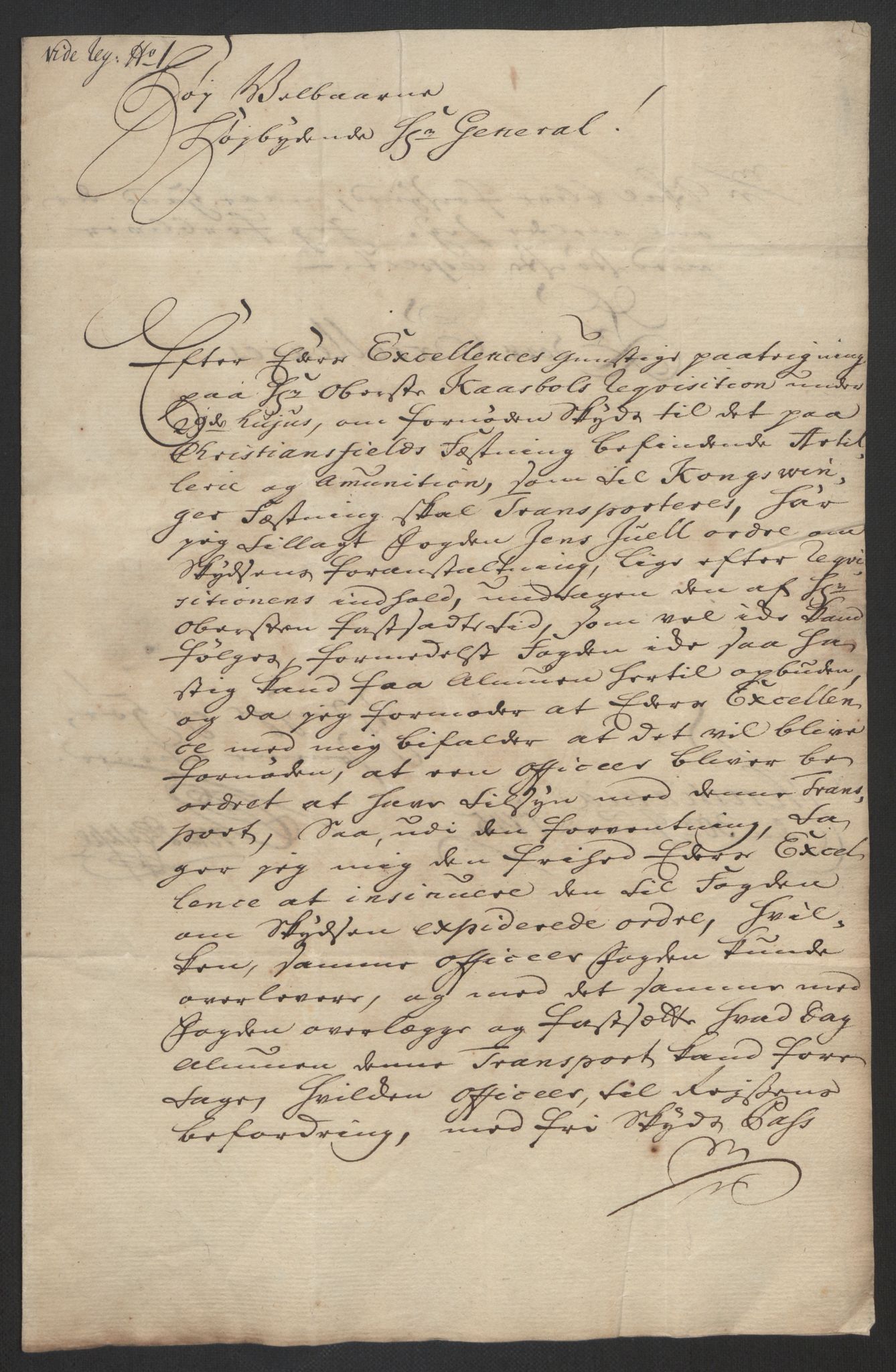 Kommanderende general (KG I) med Det norske krigsdirektorium, AV/RA-EA-5419/D/L0062: Stattholderens, stiftamtmenns og amtmenns brev, 1741-1745, p. 309