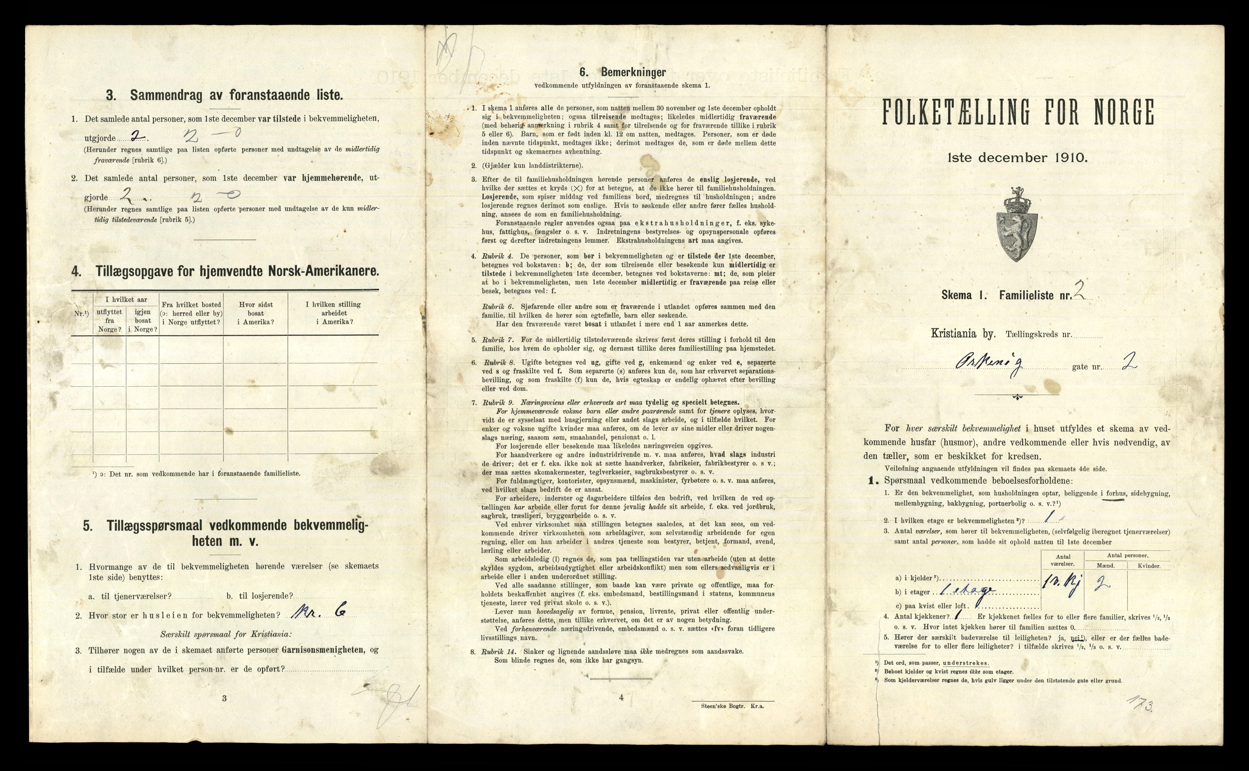 RA, 1910 census for Kristiania, 1910, p. 73807