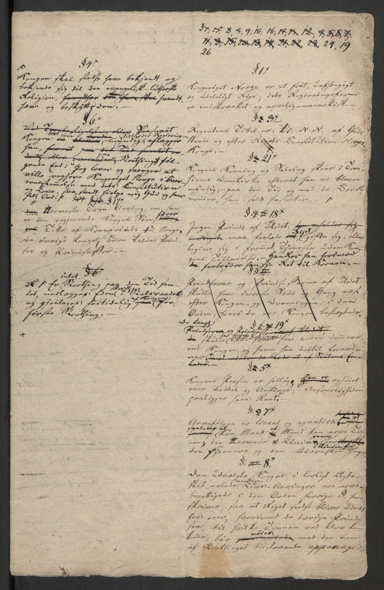 Forskjellige samlinger, Historisk-kronologisk samling, RA/EA-4029/G/Ga/L0009A: Historisk-kronologisk samling. Dokumenter fra januar og ut september 1814. , 1814, p. 149