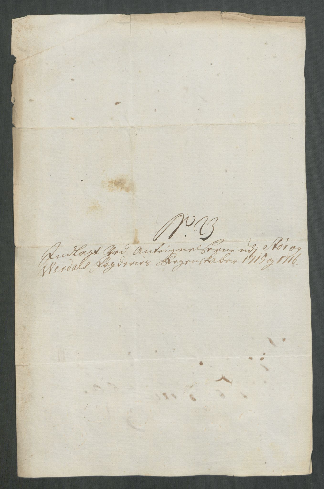 Rentekammeret inntil 1814, Reviderte regnskaper, Fogderegnskap, AV/RA-EA-4092/R62/L4206: Fogderegnskap Stjørdal og Verdal, 1716, p. 465