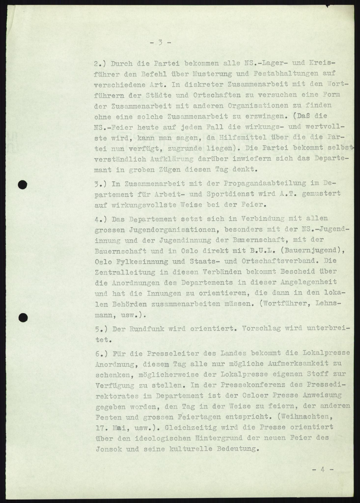 Forsvarets Overkommando. 2 kontor. Arkiv 11.4. Spredte tyske arkivsaker, AV/RA-RAFA-7031/D/Dar/Darb/L0010: Reichskommissariat - Hauptabteilung Volksaufklärung und Propaganda, 1940-1943, p. 457