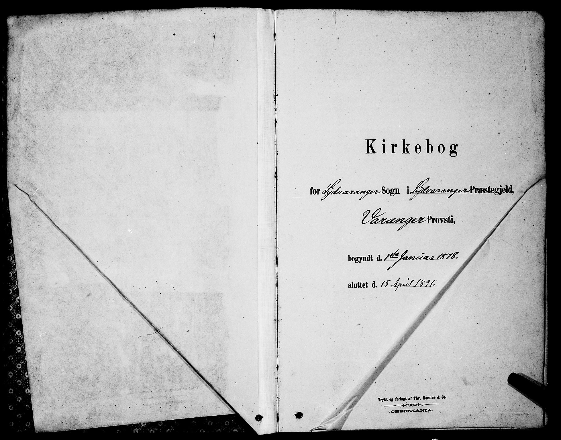 Sør-Varanger sokneprestkontor, AV/SATØ-S-1331/H/Hb/L0003klokker: Parish register (copy) no. 3, 1878-1891