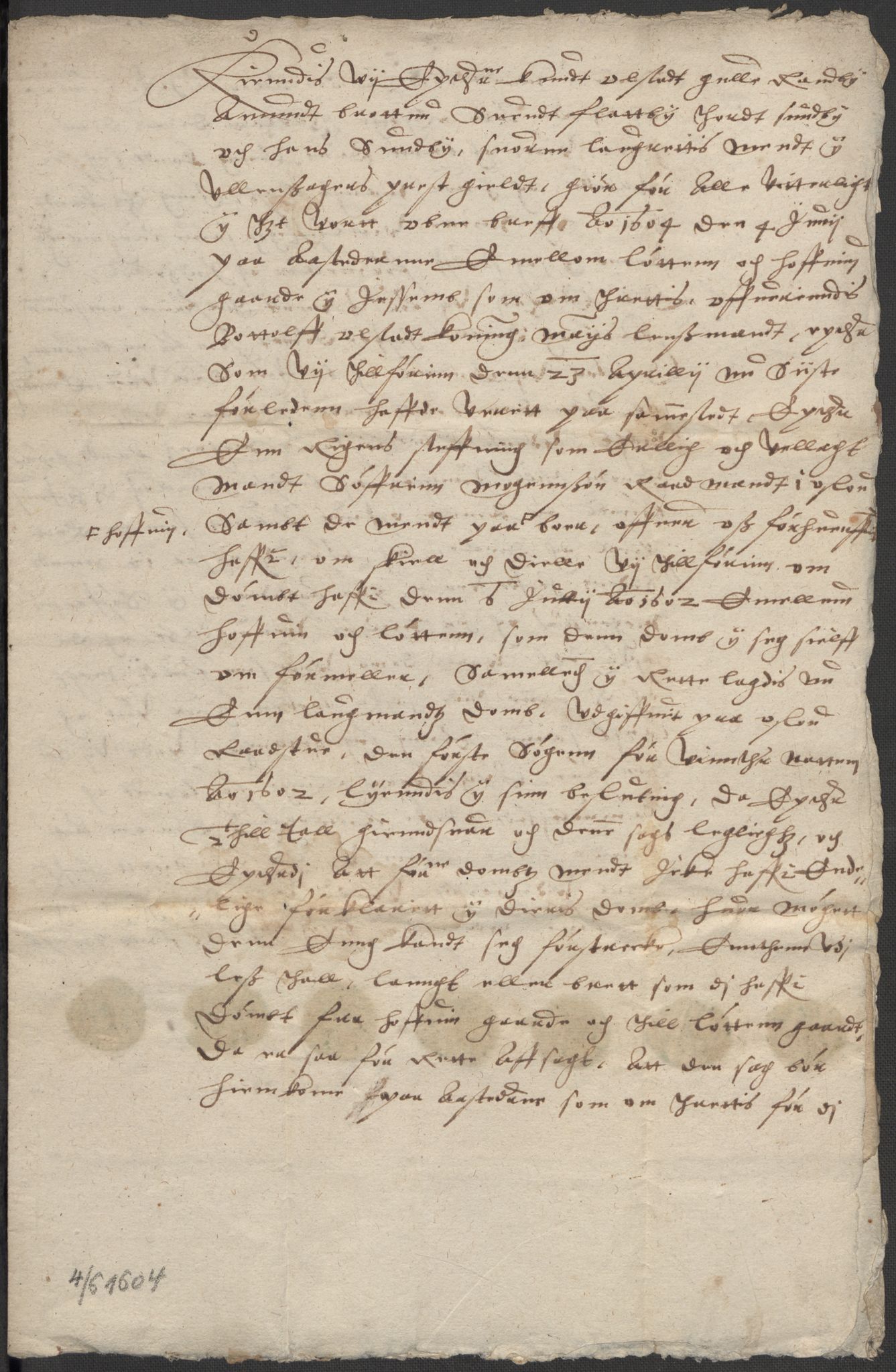 Riksarkivets diplomsamling, RA/EA-5965/F15/L0010: Prestearkiv - Akershus og Hedmark, 1577-1821, p. 13