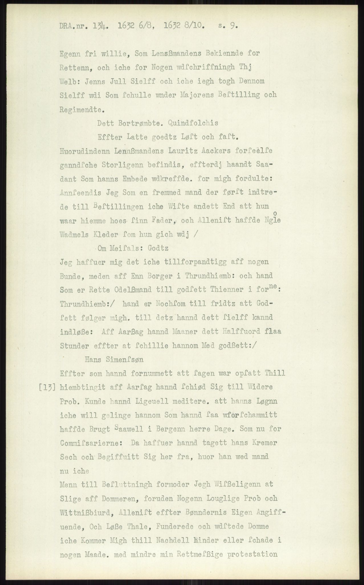 Samlinger til kildeutgivelse, Diplomavskriftsamlingen, AV/RA-EA-4053/H/Ha, p. 3403