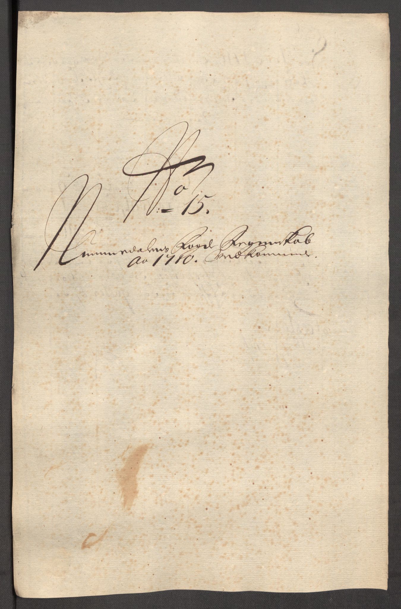 Rentekammeret inntil 1814, Reviderte regnskaper, Fogderegnskap, AV/RA-EA-4092/R64/L4431: Fogderegnskap Namdal, 1709-1710, p. 421