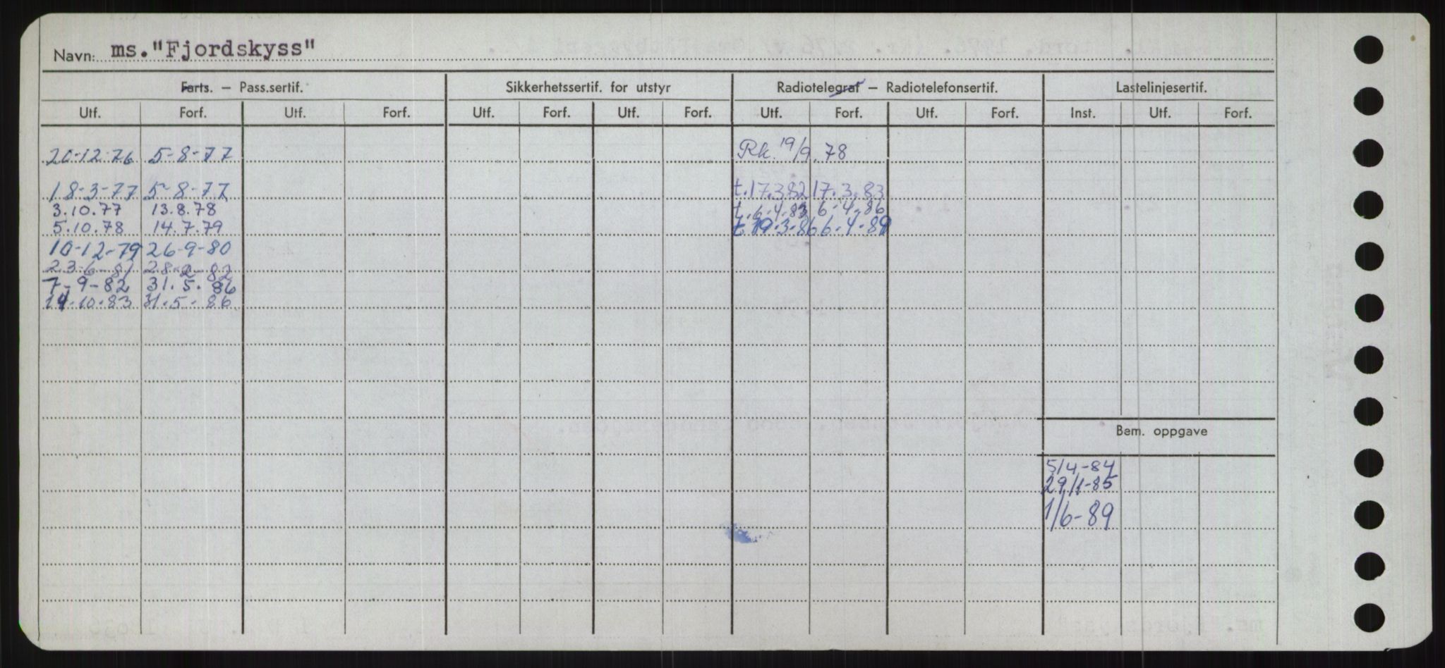 Sjøfartsdirektoratet med forløpere, Skipsmålingen, RA/S-1627/H/Ha/L0002/0001: Fartøy, Eik-Hill / Fartøy, Eik-F, p. 550