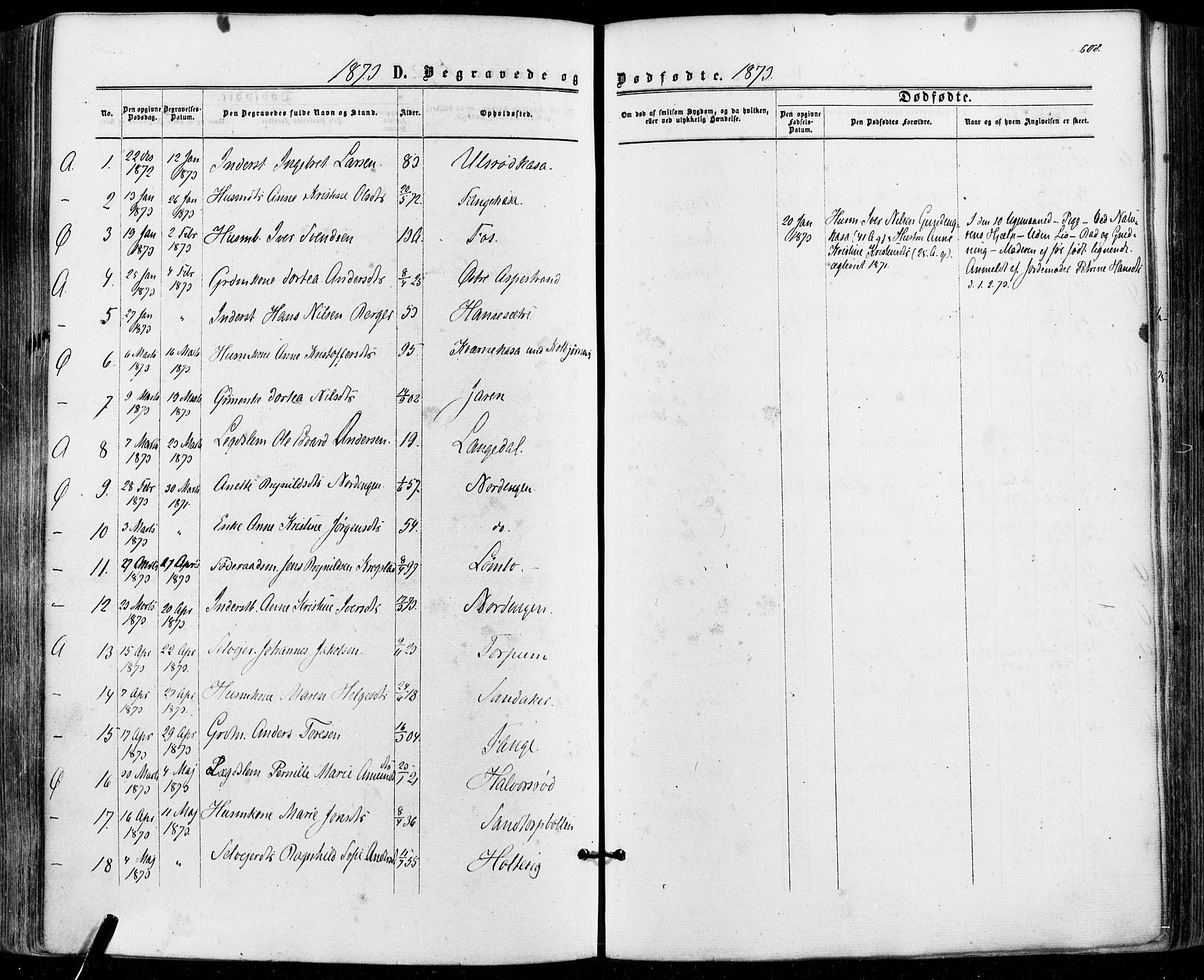 Aremark prestekontor Kirkebøker, AV/SAO-A-10899/F/Fc/L0004: Parish register (official) no. III 4, 1866-1877, p. 607-608