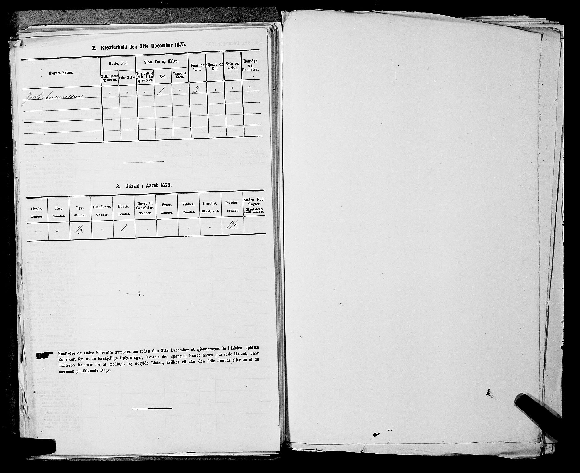 SAKO, 1875 census for 0727P Hedrum, 1875, p. 1030