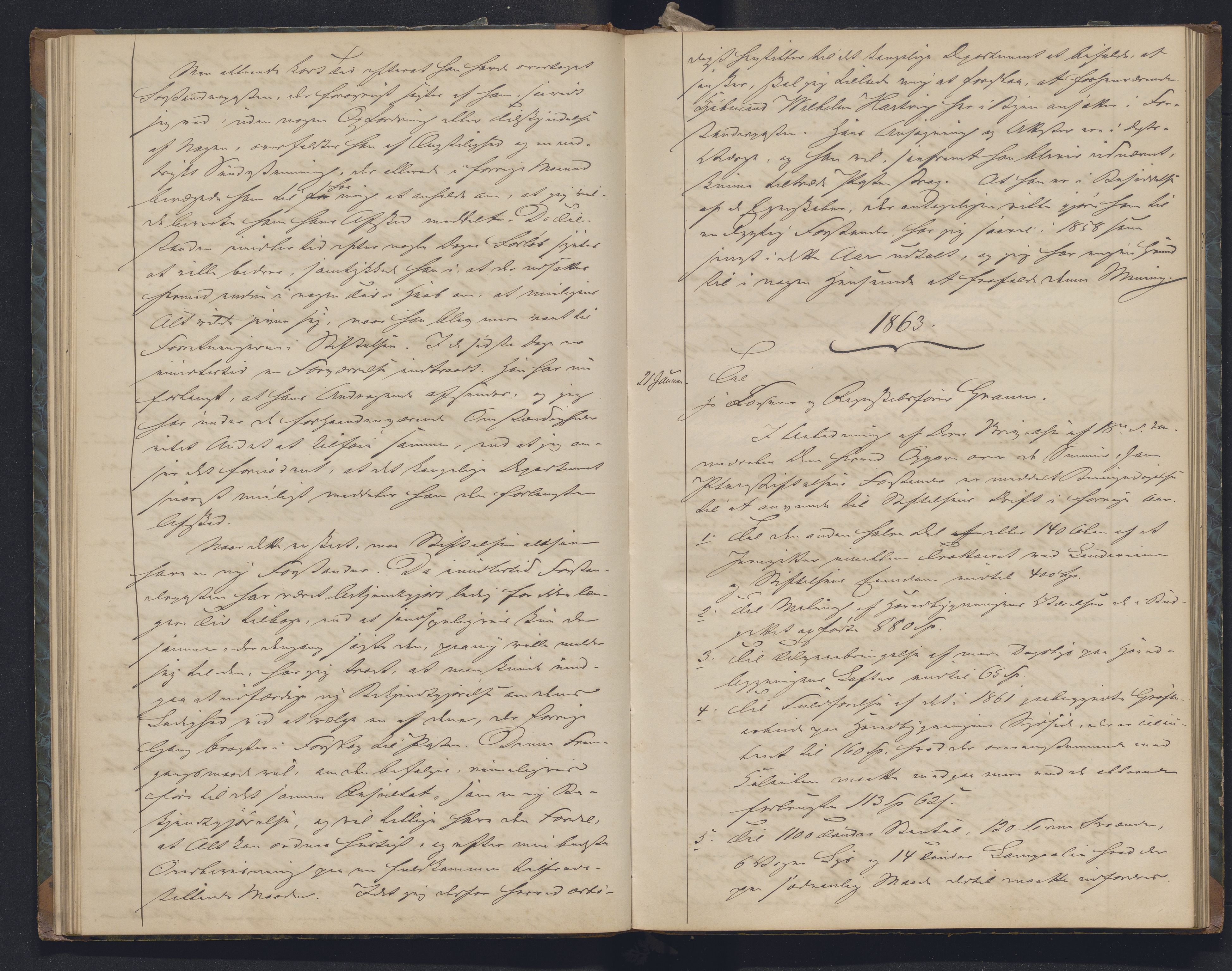 Lepraarkiver - Overlegen for den spedalske sykdom, AV/SAB-A-61001/B.b/L0006: Kopibok, 1860-1874