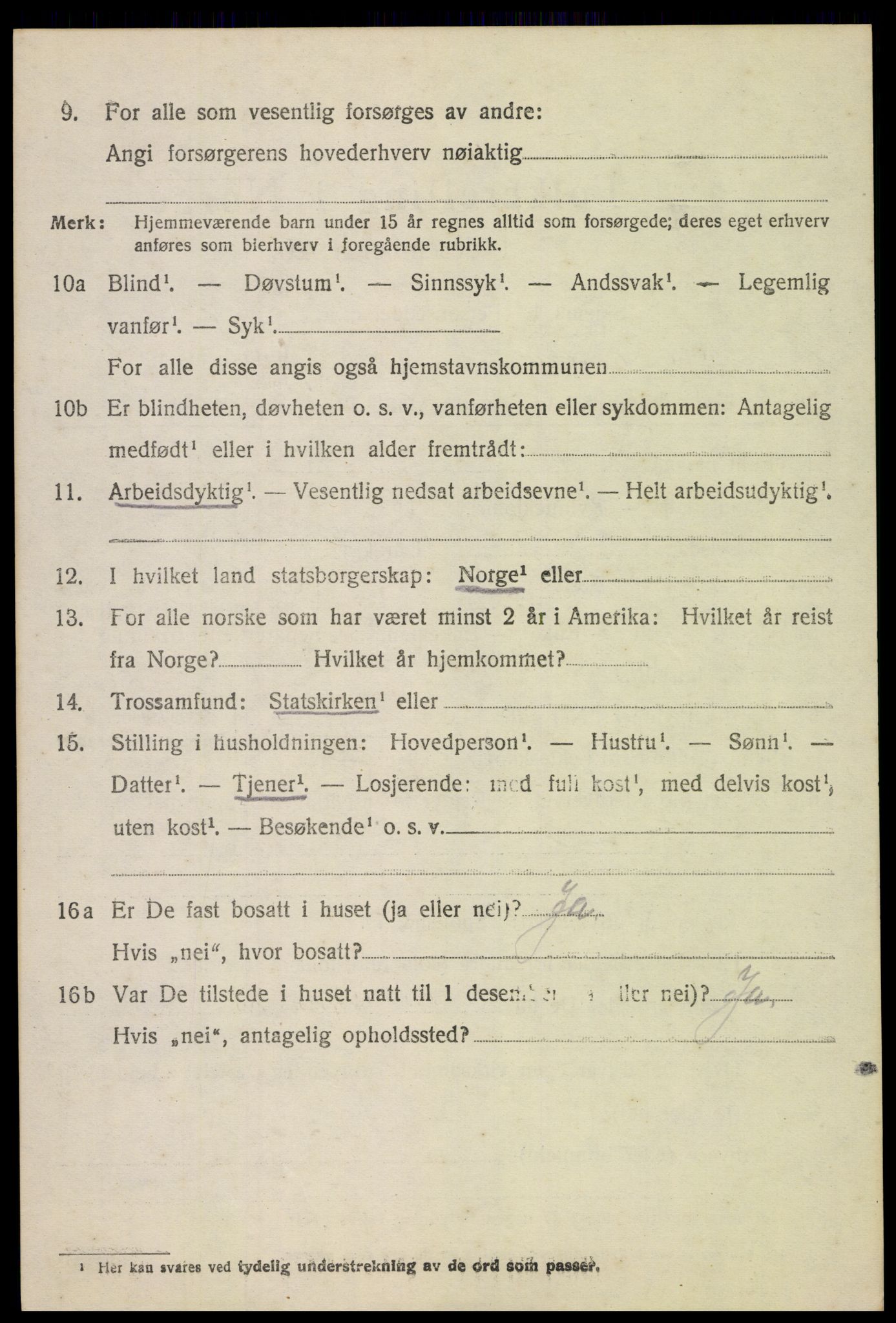 SAH, 1920 census for Østre Toten, 1920, p. 19607