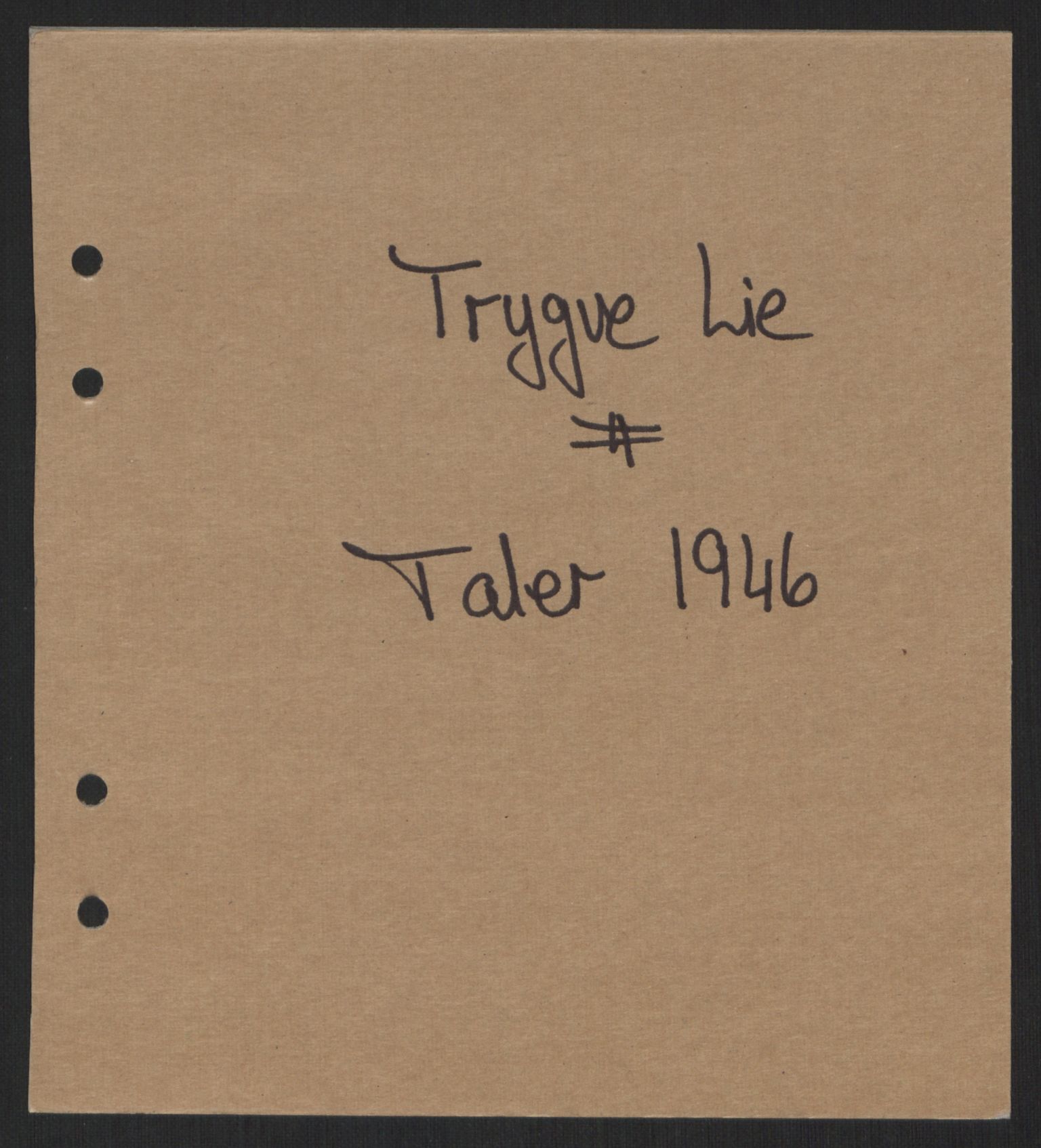 Lie, Trygve, AV/RA-PA-1407/D/L0024: Generalsekretærens papirer., 1945-1948, p. 313