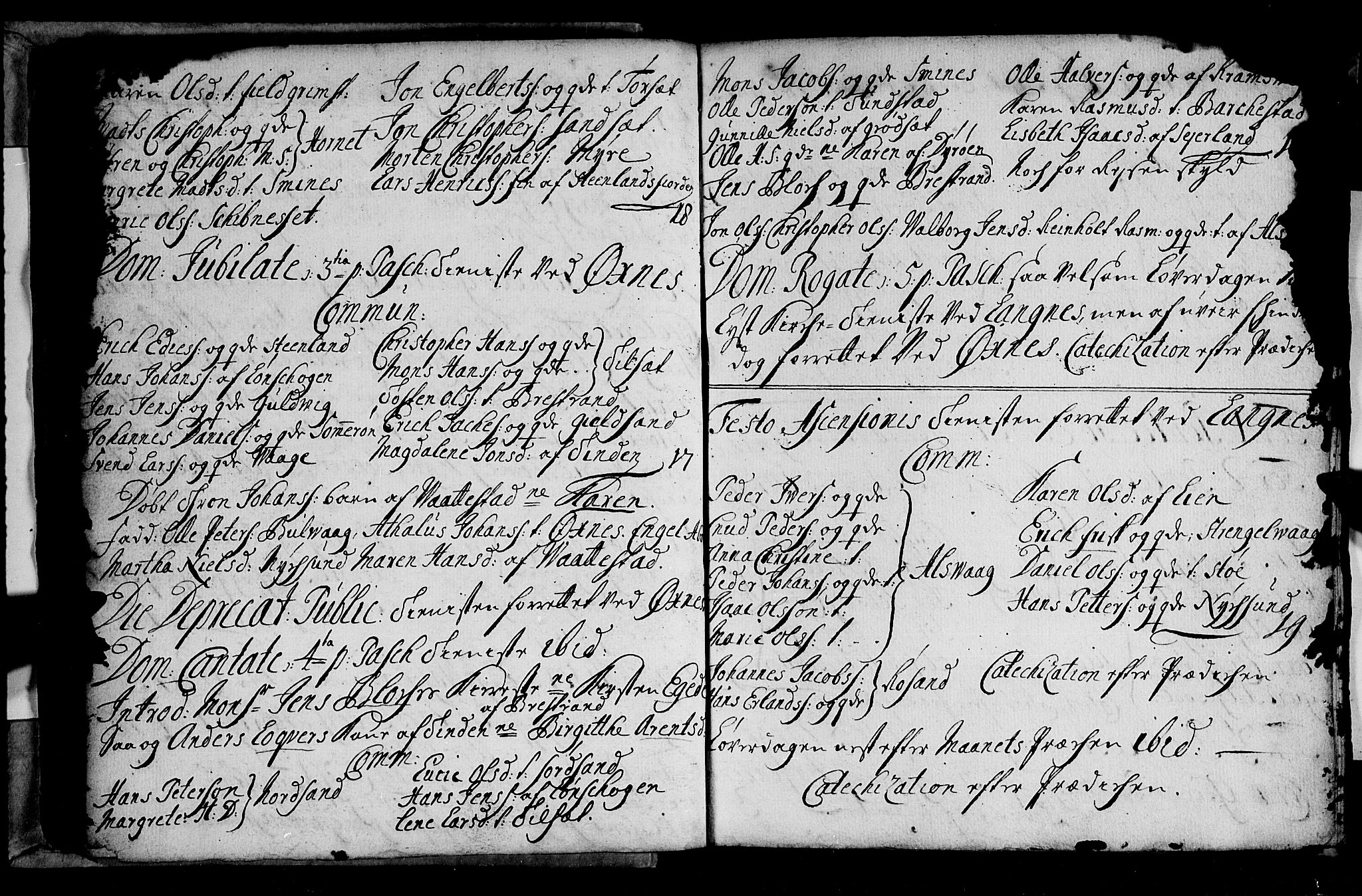 Ministerialprotokoller, klokkerbøker og fødselsregistre - Nordland, AV/SAT-A-1459/893/L1328: Parish register (official) no. 893A01, 1718-1749