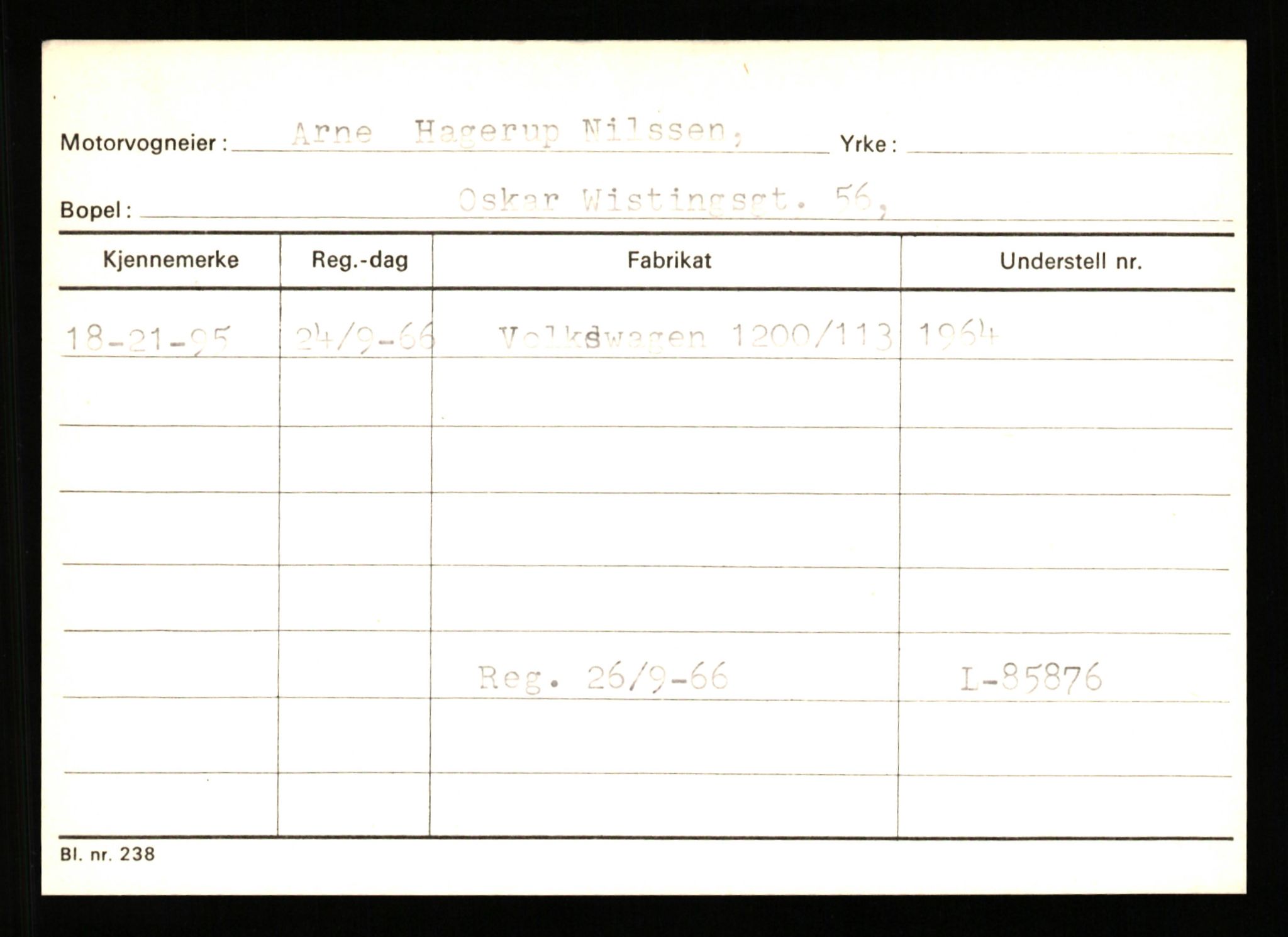 Stavanger trafikkstasjon, AV/SAST-A-101942/0/G/L0010: Registreringsnummer: 130000 - 239953, 1930-1971, p. 1807