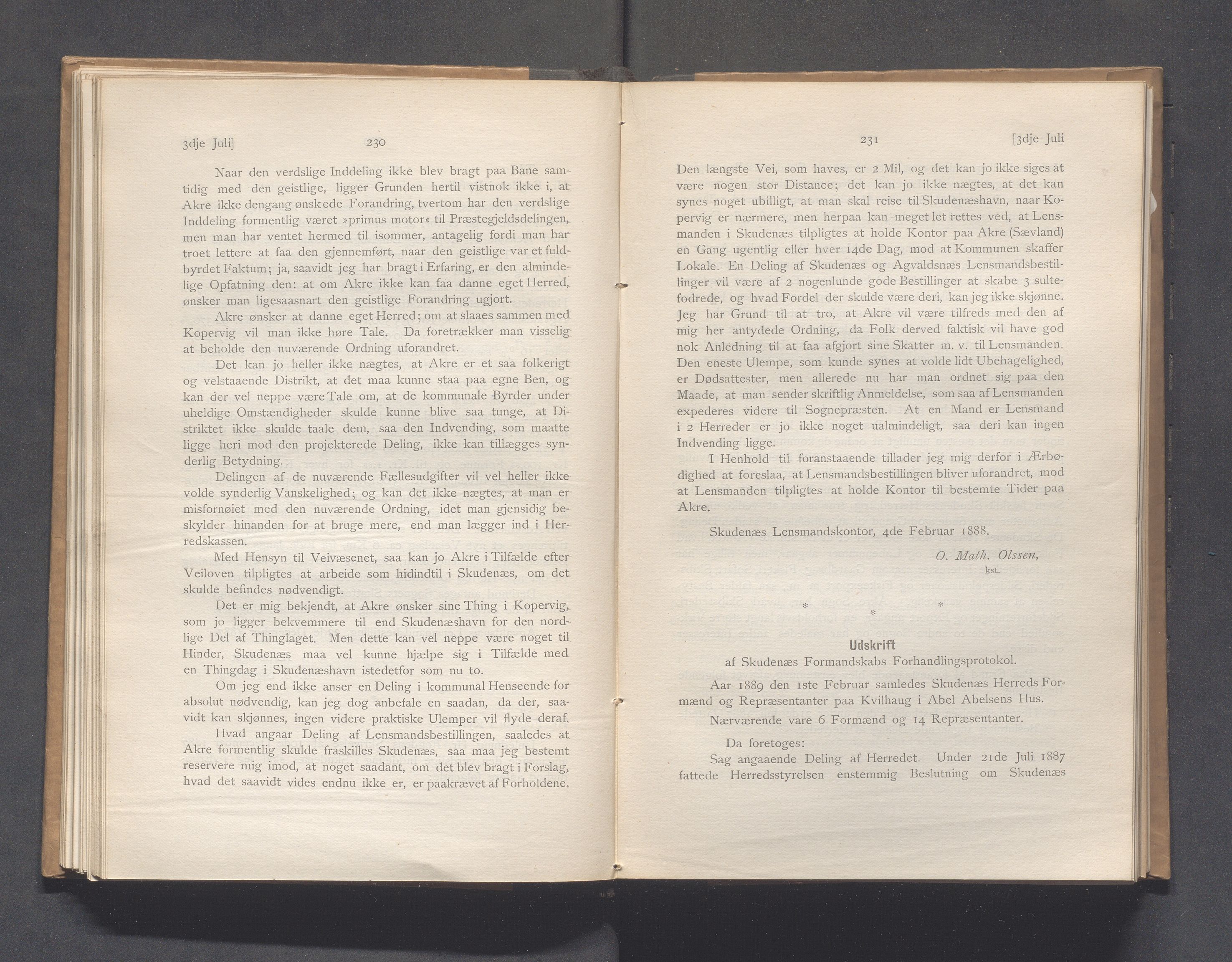 Rogaland fylkeskommune - Fylkesrådmannen , IKAR/A-900/A, 1889, p. 121