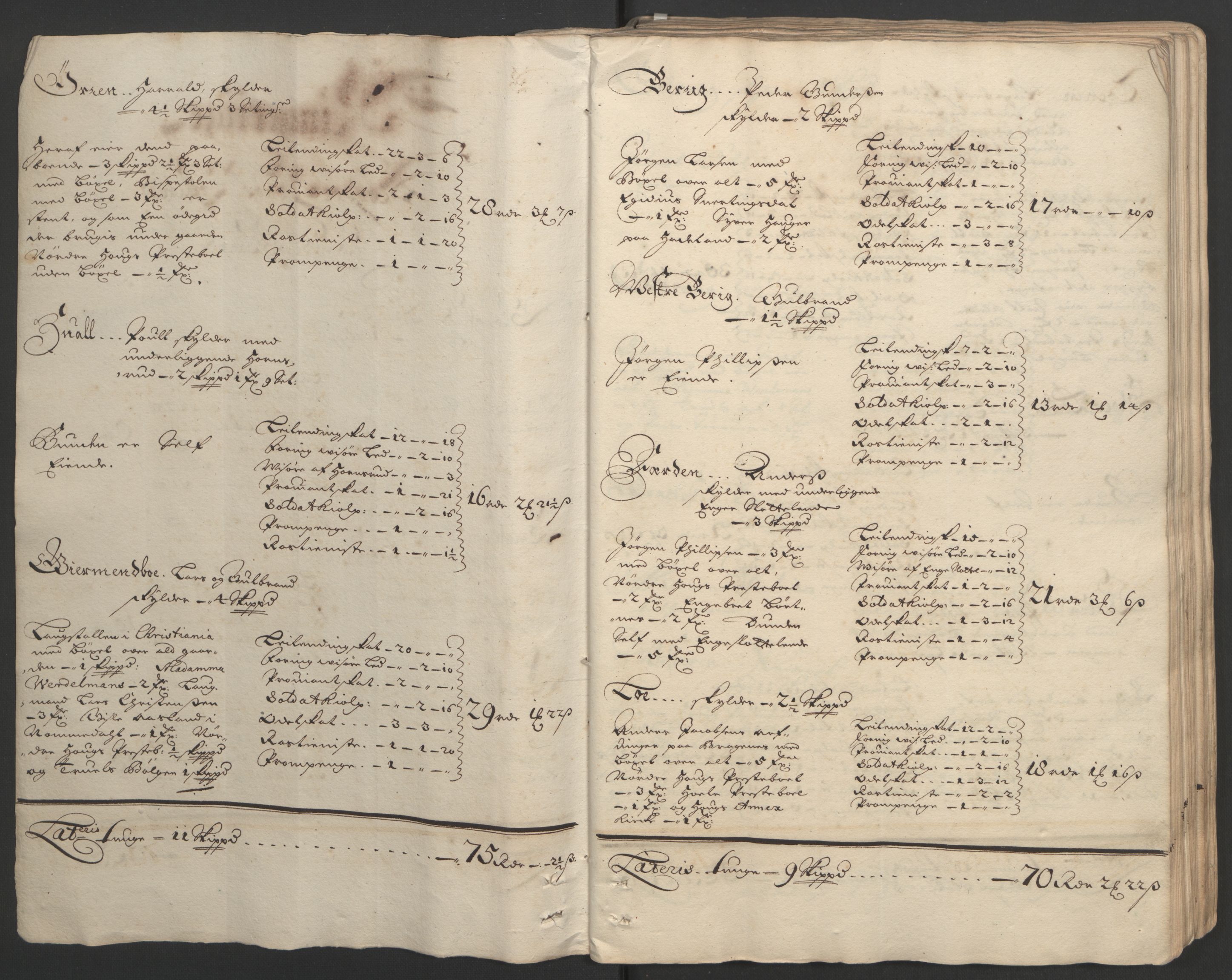 Rentekammeret inntil 1814, Reviderte regnskaper, Fogderegnskap, RA/EA-4092/R22/L1451: Fogderegnskap Ringerike, Hallingdal og Buskerud, 1694, p. 22
