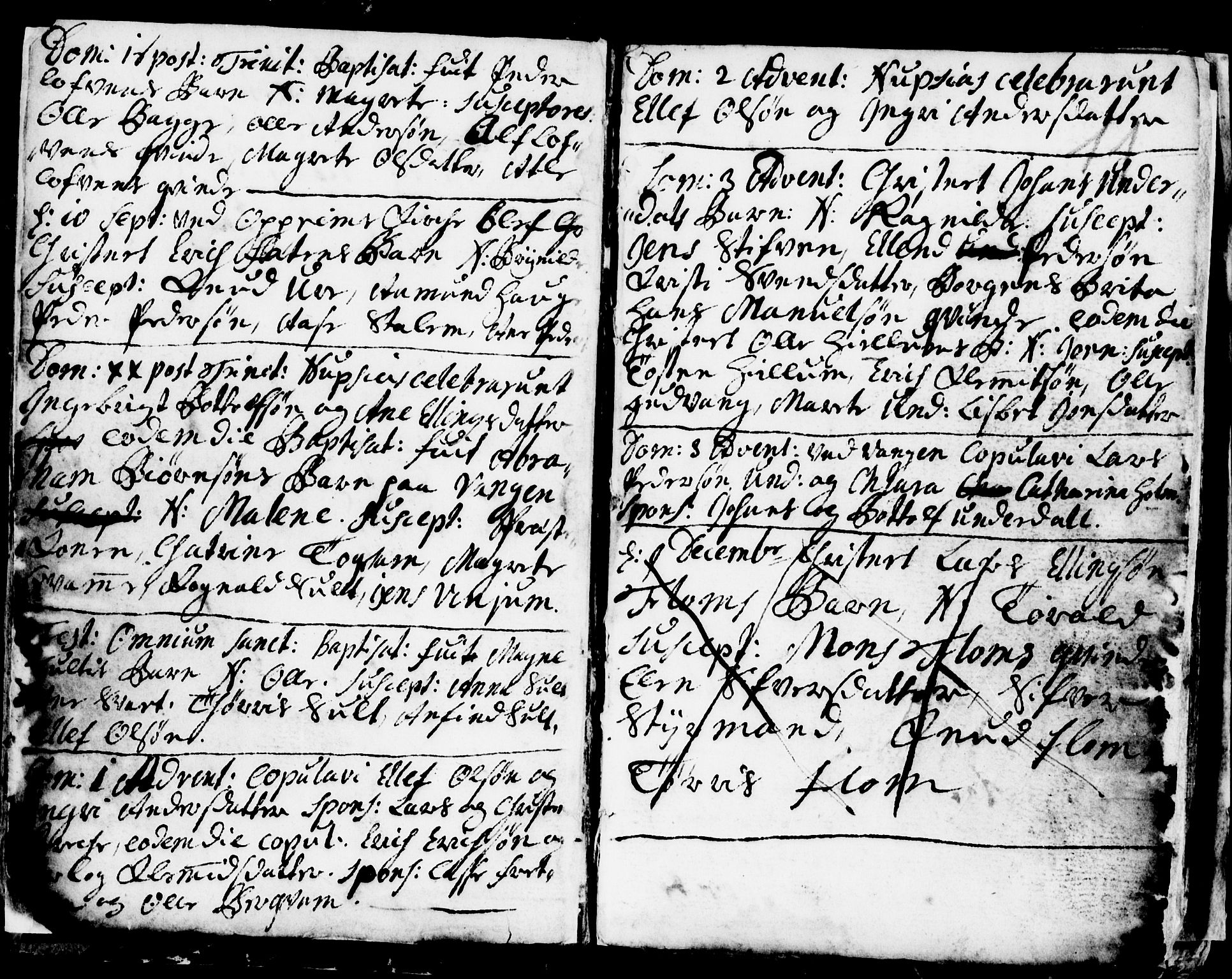 Aurland sokneprestembete, SAB/A-99937/H/Ha/Haa/L0001: Parish register (official) no. A 1, 1716-1734, p. 11