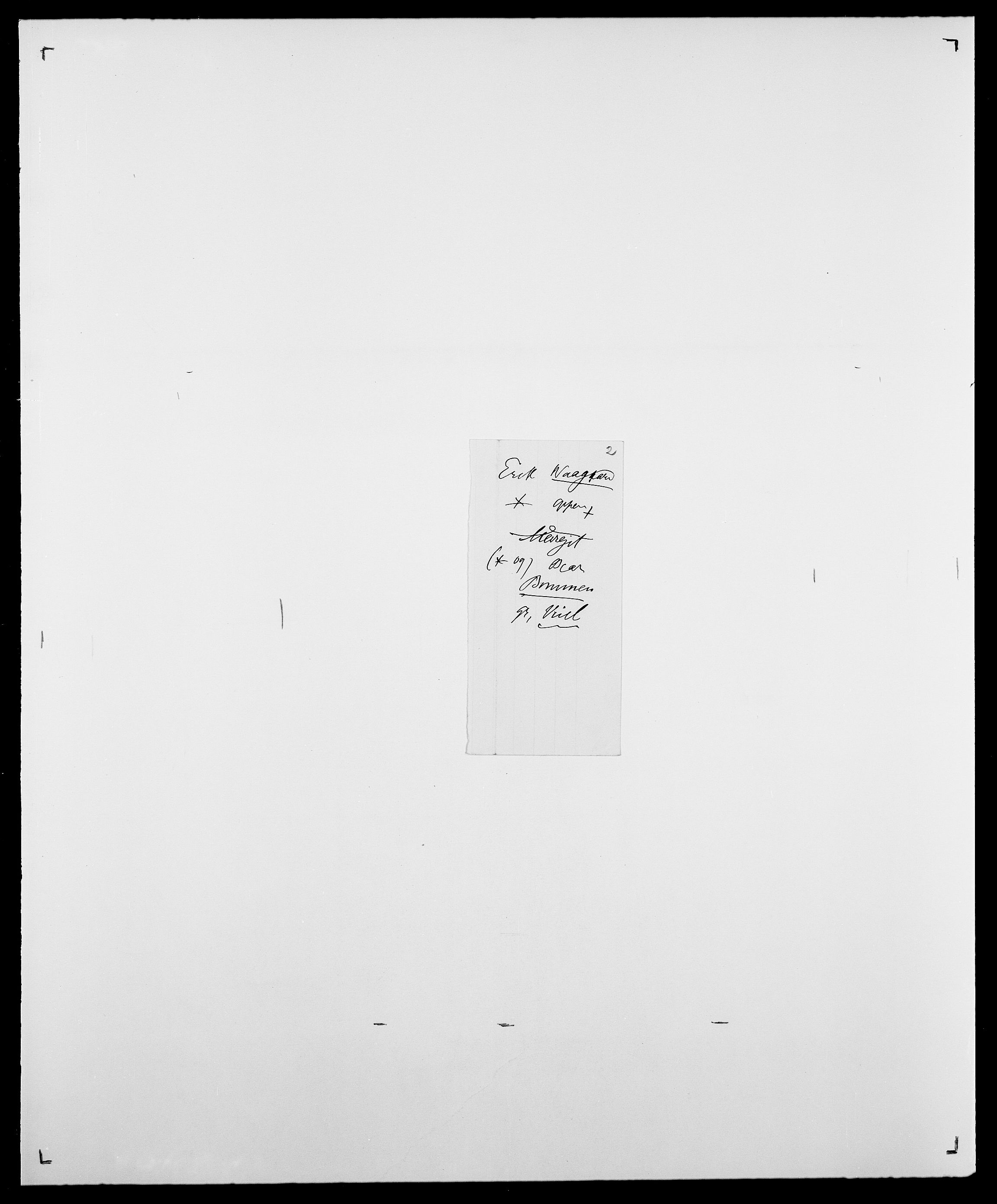 Delgobe, Charles Antoine - samling, AV/SAO-PAO-0038/D/Da/L0040: Usgaard - Velund, p. 44