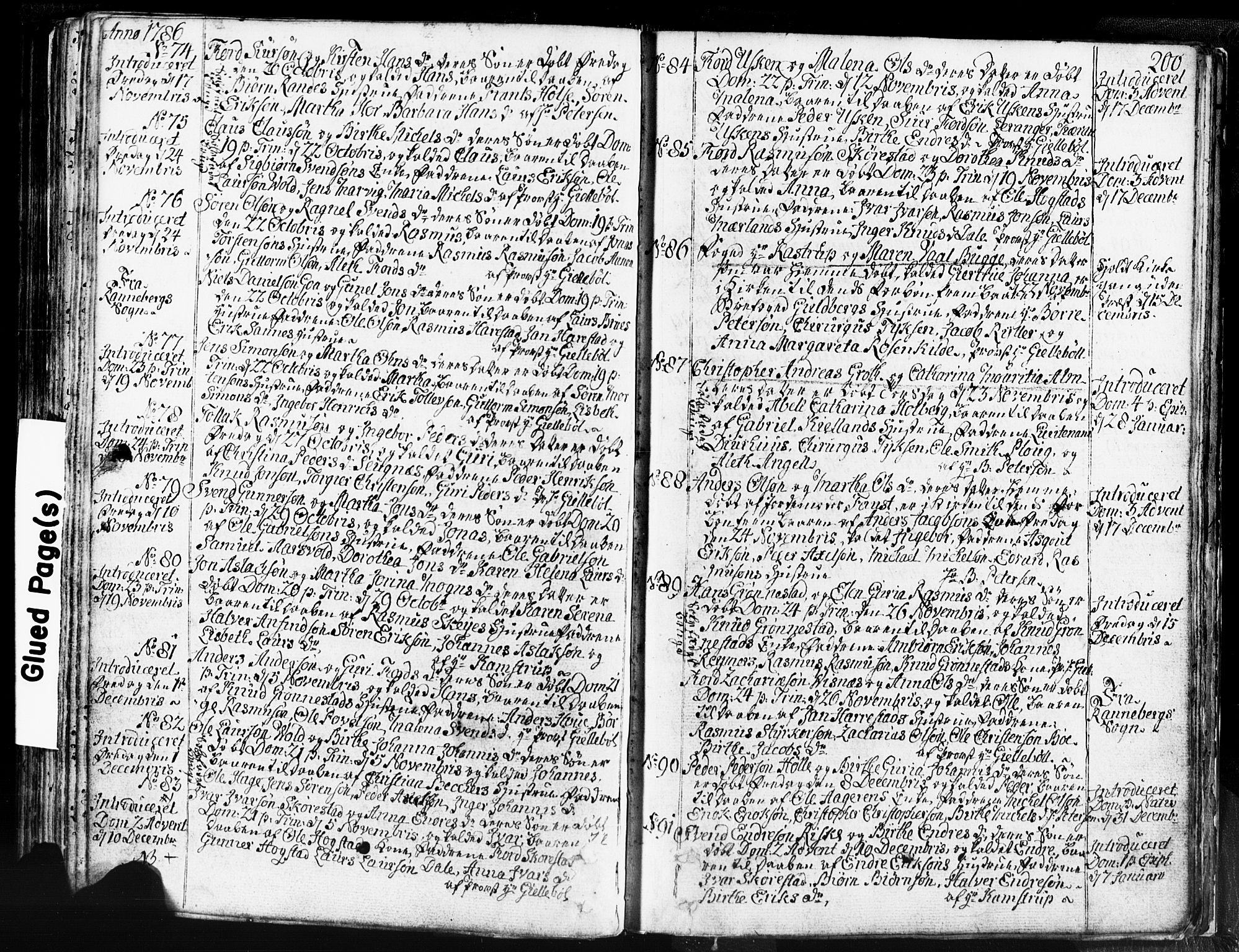 Domkirken sokneprestkontor, SAST/A-101812/001/30/30BB/L0004: Parish register (copy) no. B 4, 1752-1790, p. 200