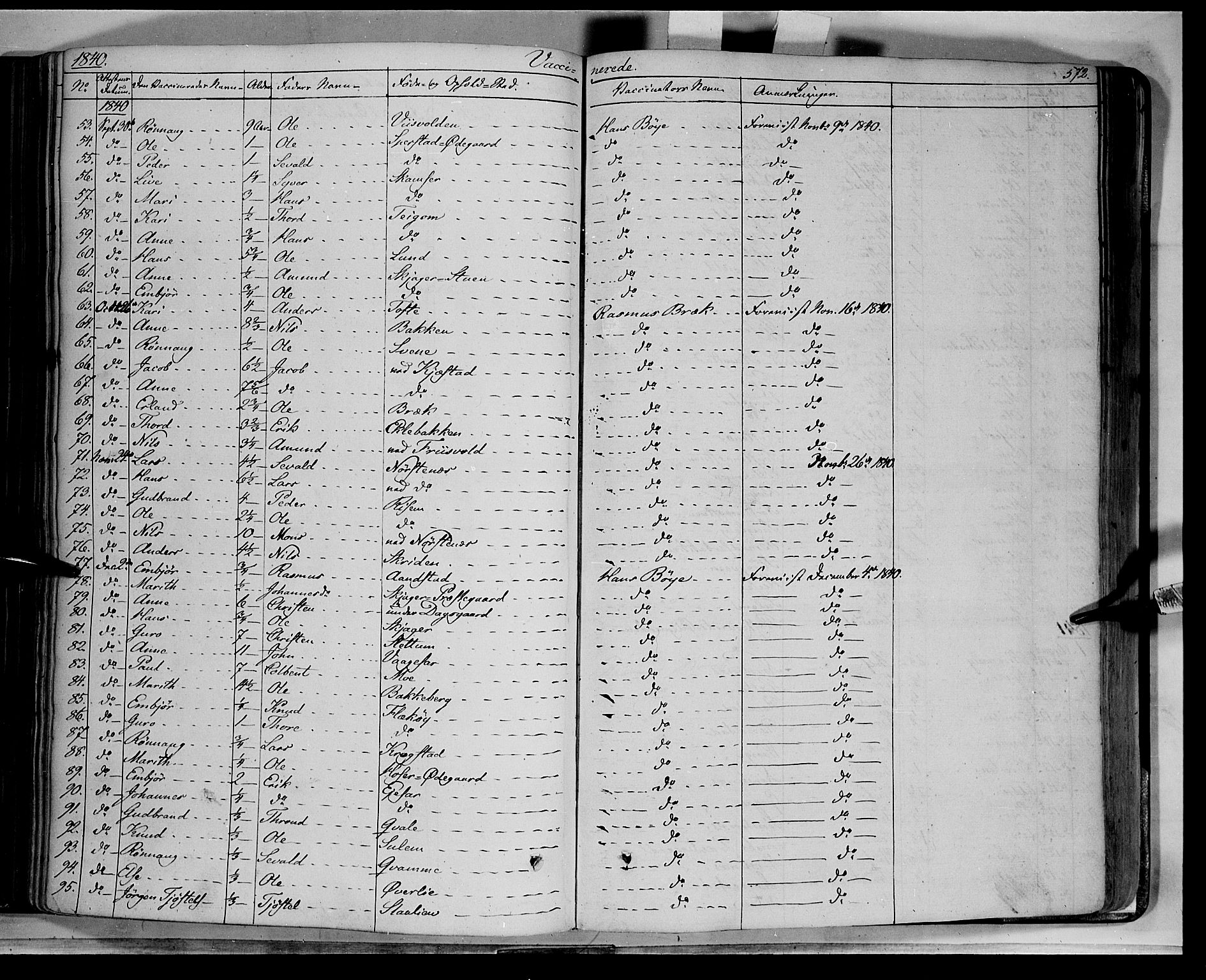 Lom prestekontor, SAH/PREST-070/K/L0006: Parish register (official) no. 6B, 1837-1863, p. 572