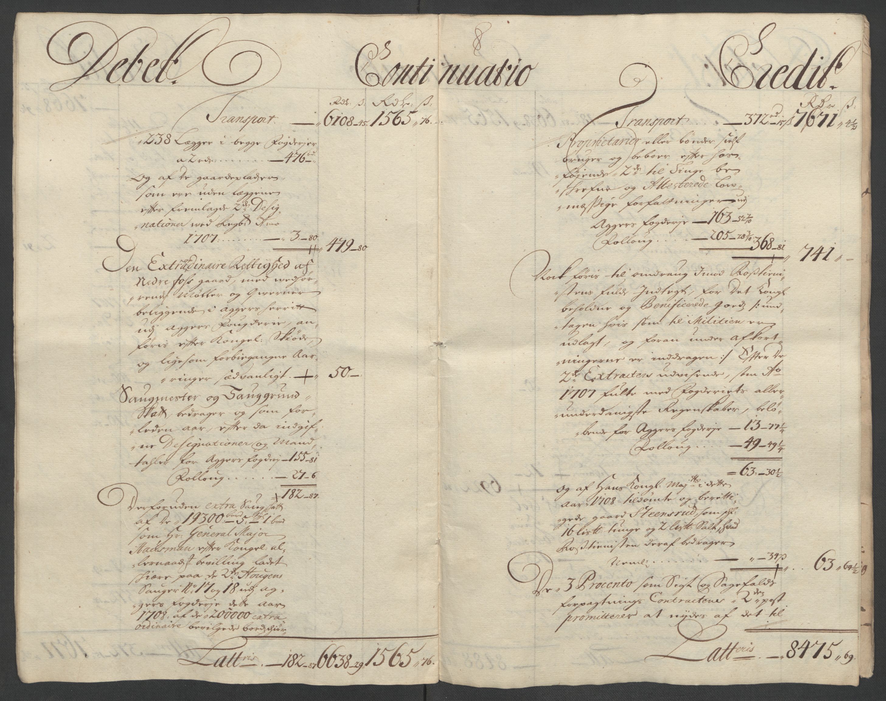 Rentekammeret inntil 1814, Reviderte regnskaper, Fogderegnskap, AV/RA-EA-4092/R10/L0447: Fogderegnskap Aker og Follo, 1707-1709, p. 218