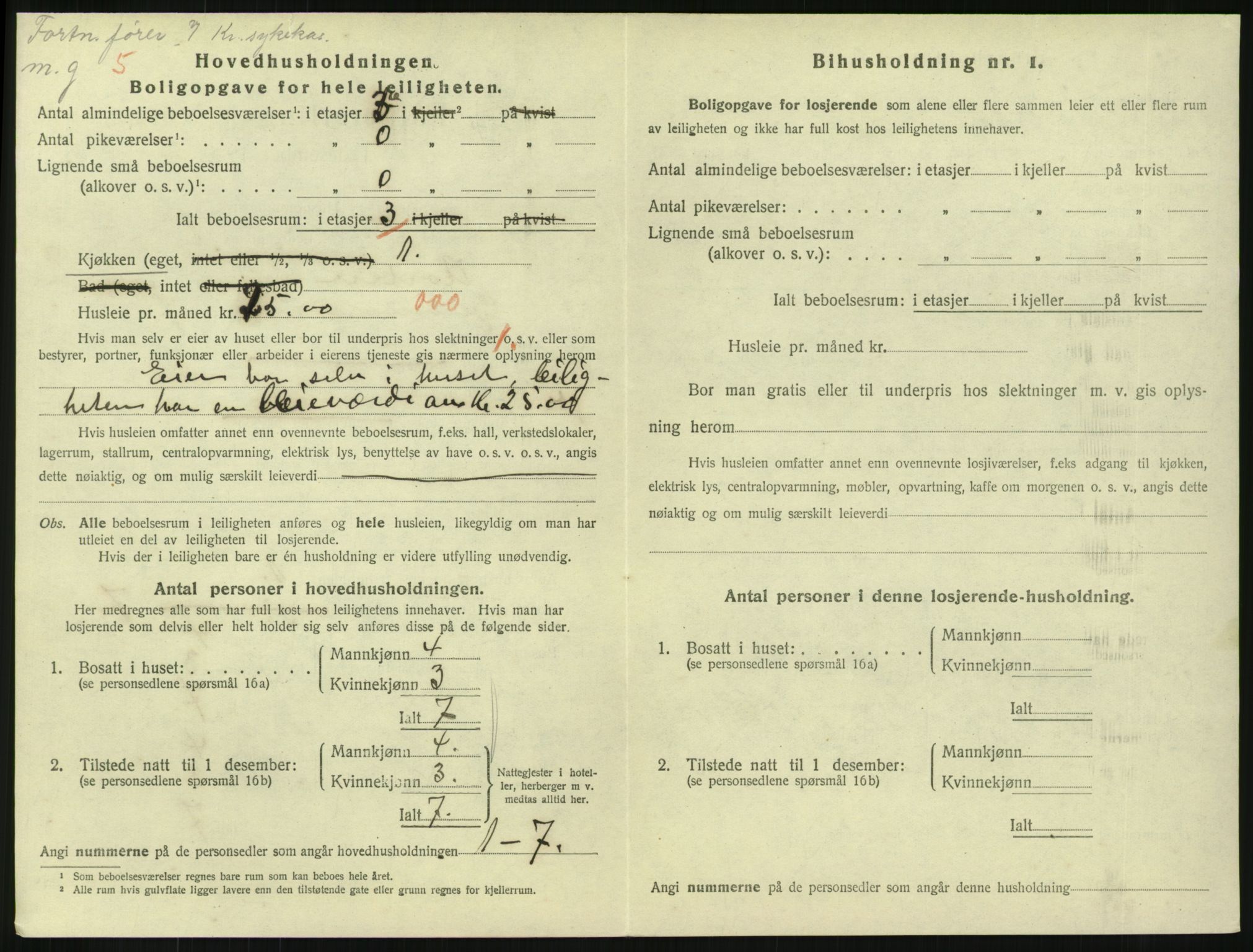 SAKO, 1920 census for Horten, 1920, p. 3698