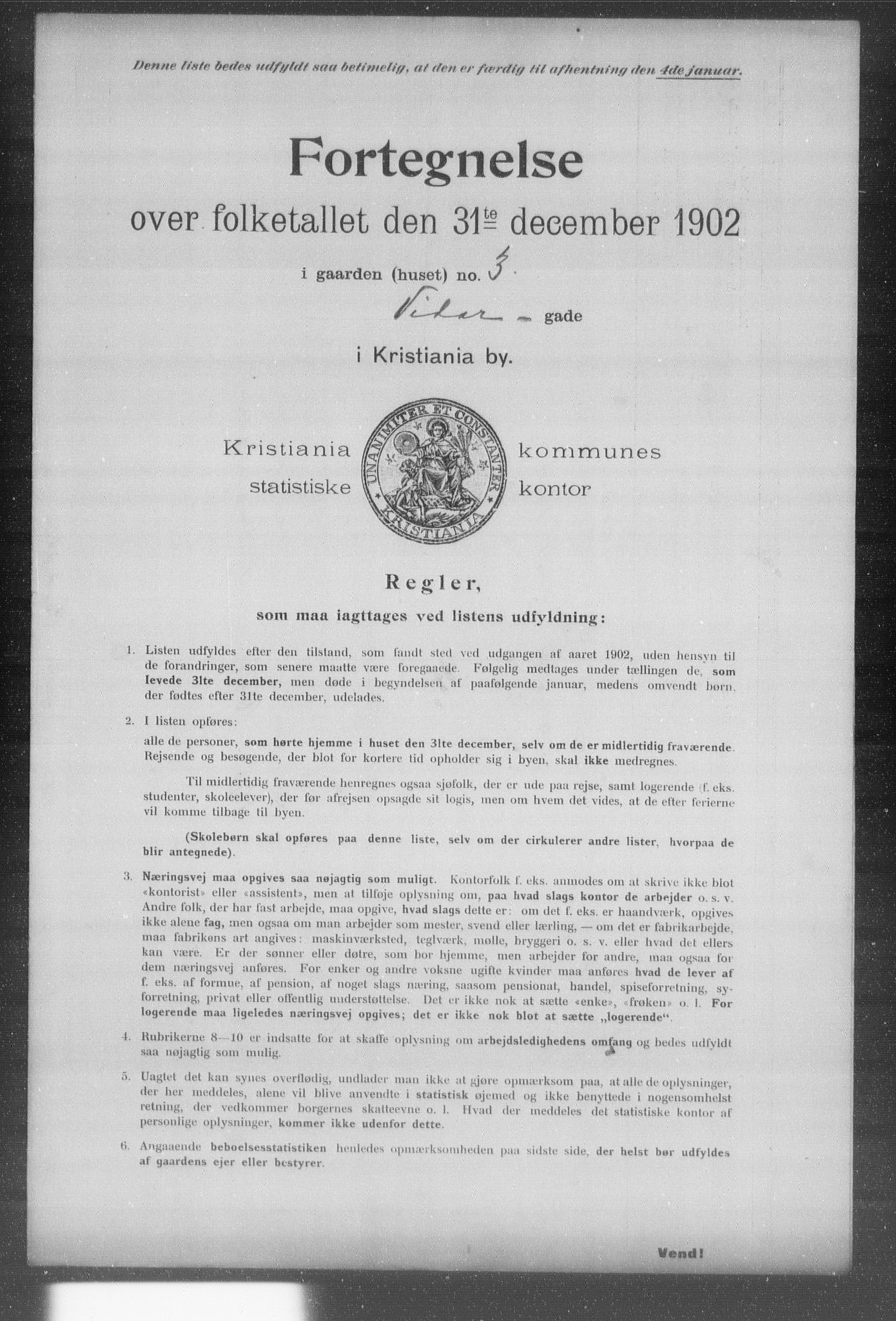 OBA, Municipal Census 1902 for Kristiania, 1902, p. 22777