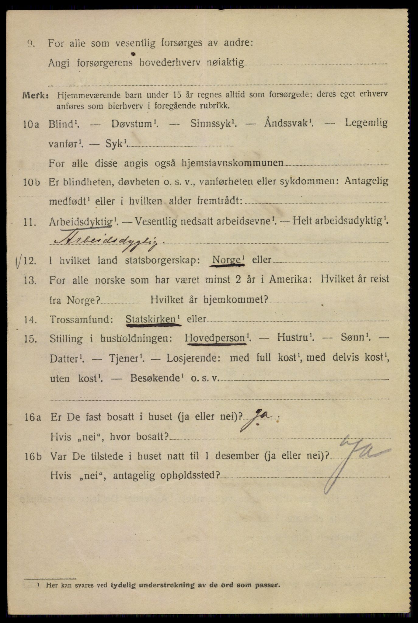 SAO, 1920 census for Kristiania, 1920, p. 562066