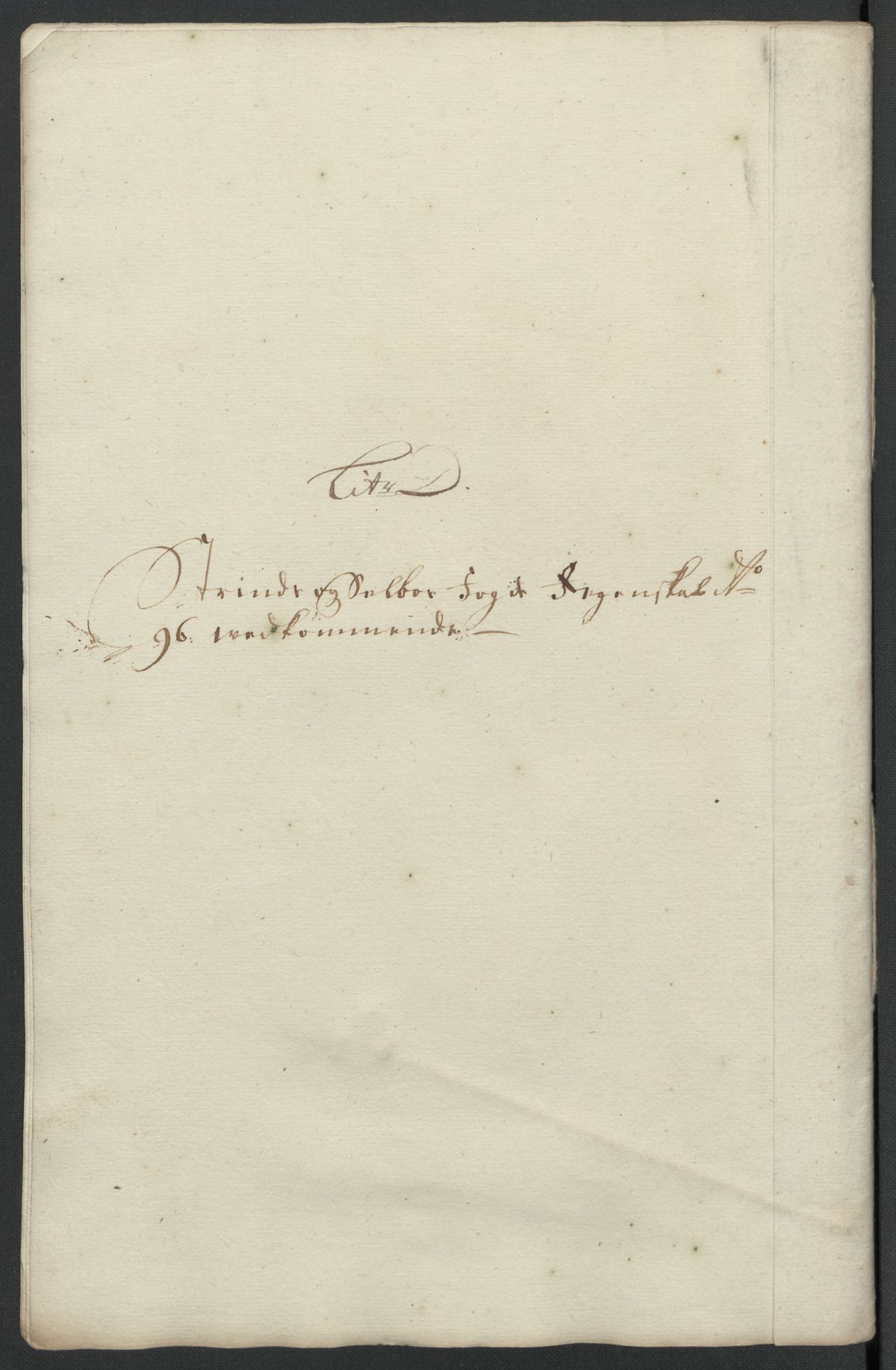 Rentekammeret inntil 1814, Reviderte regnskaper, Fogderegnskap, RA/EA-4092/R61/L4106: Fogderegnskap Strinda og Selbu, 1696-1697, p. 42