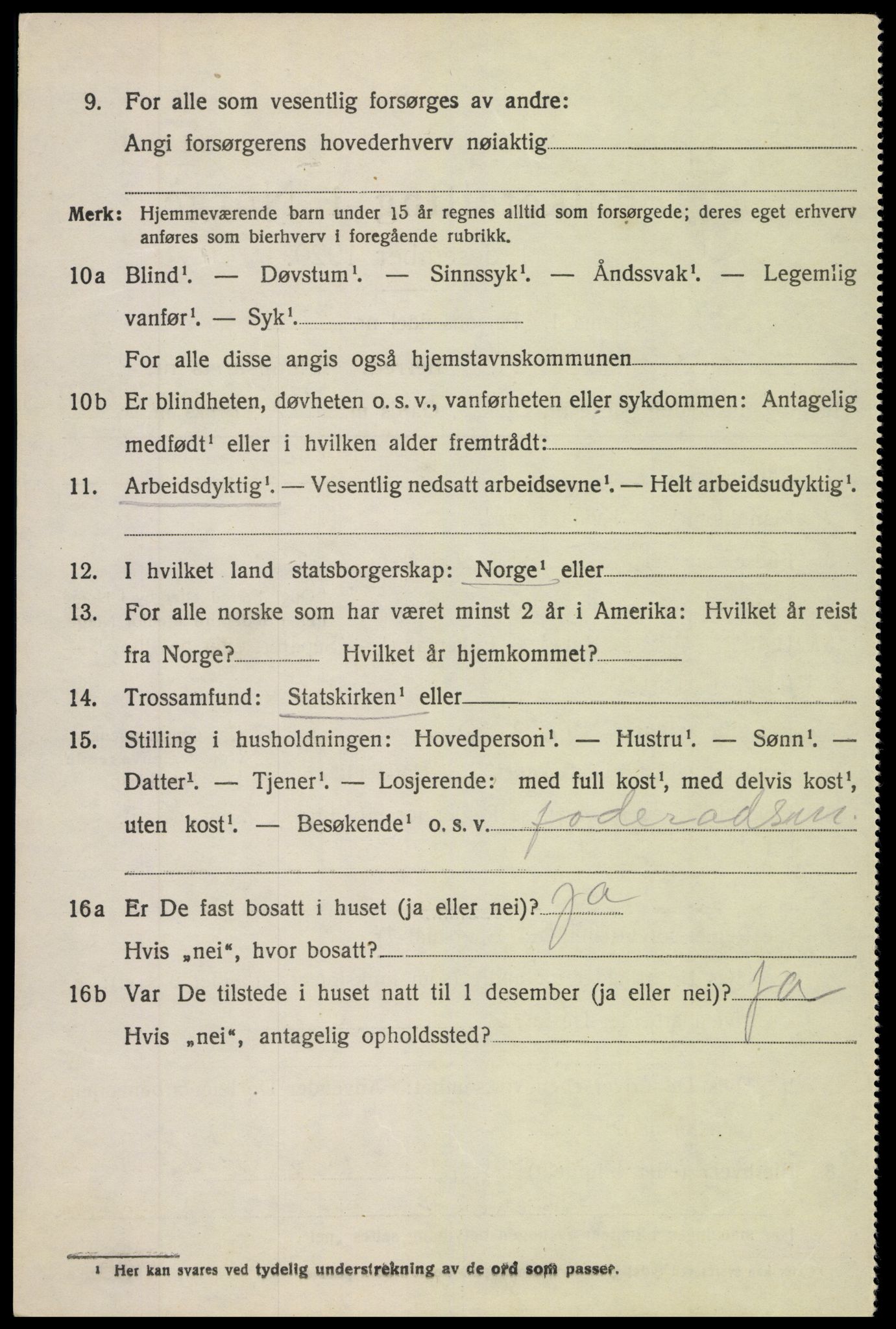 SAH, 1920 census for Sør-Aurdal, 1920, p. 7812