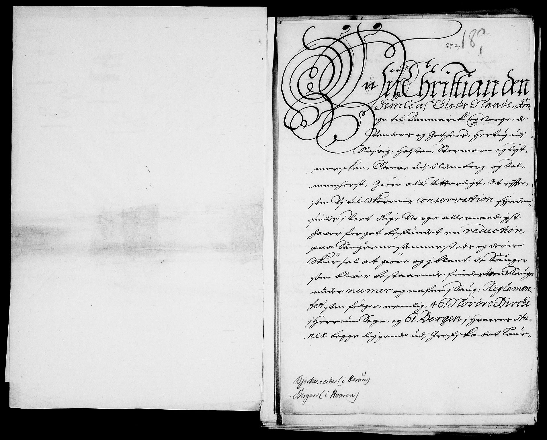 Danske Kanselli, Skapsaker, AV/RA-EA-4061/F/L0072: Skap 15, pakke 31 Ib-II, 1618-1694, p. 152