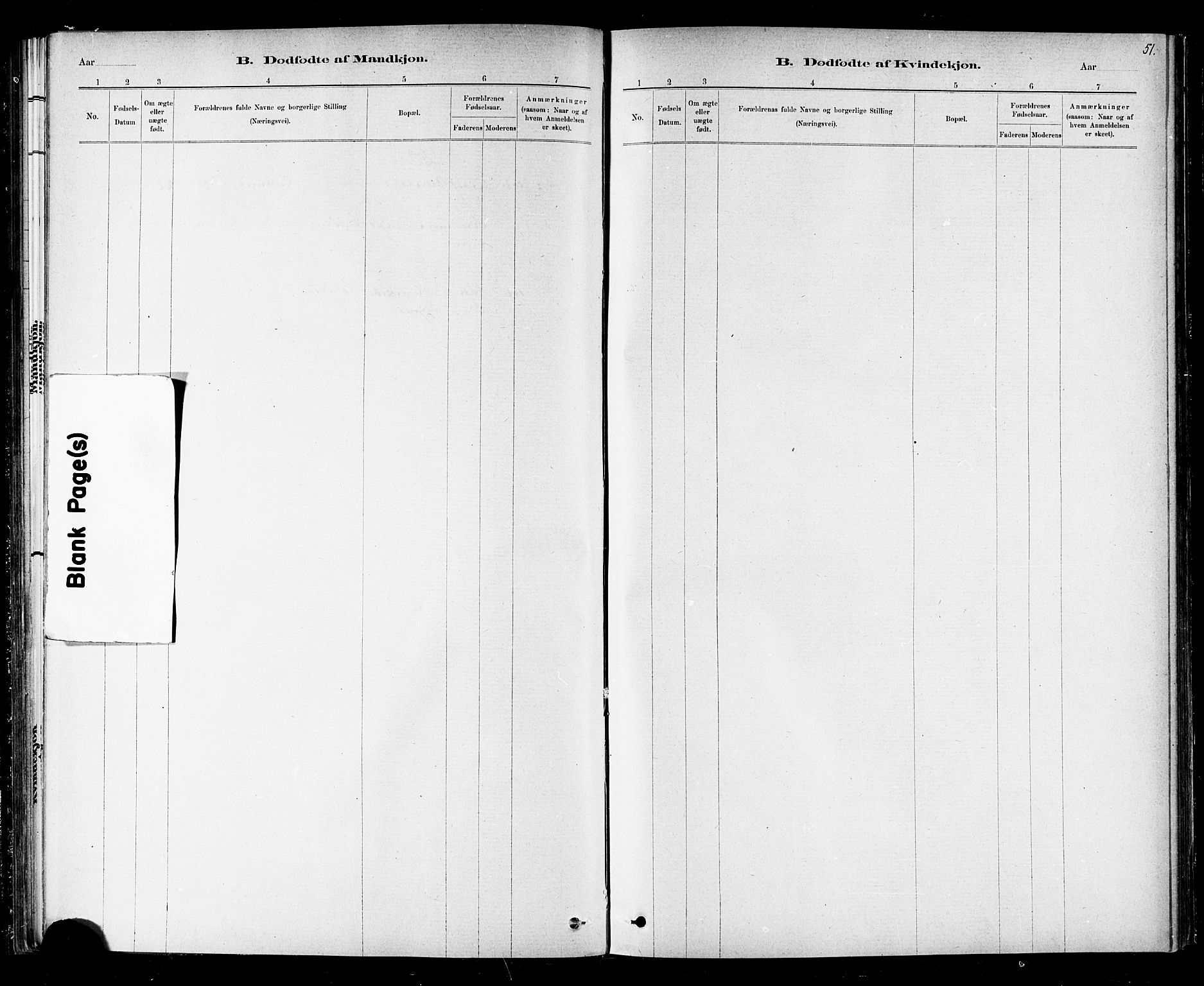 Ministerialprotokoller, klokkerbøker og fødselsregistre - Nord-Trøndelag, SAT/A-1458/720/L0192: Parish register (copy) no. 720C01, 1880-1917, p. 51