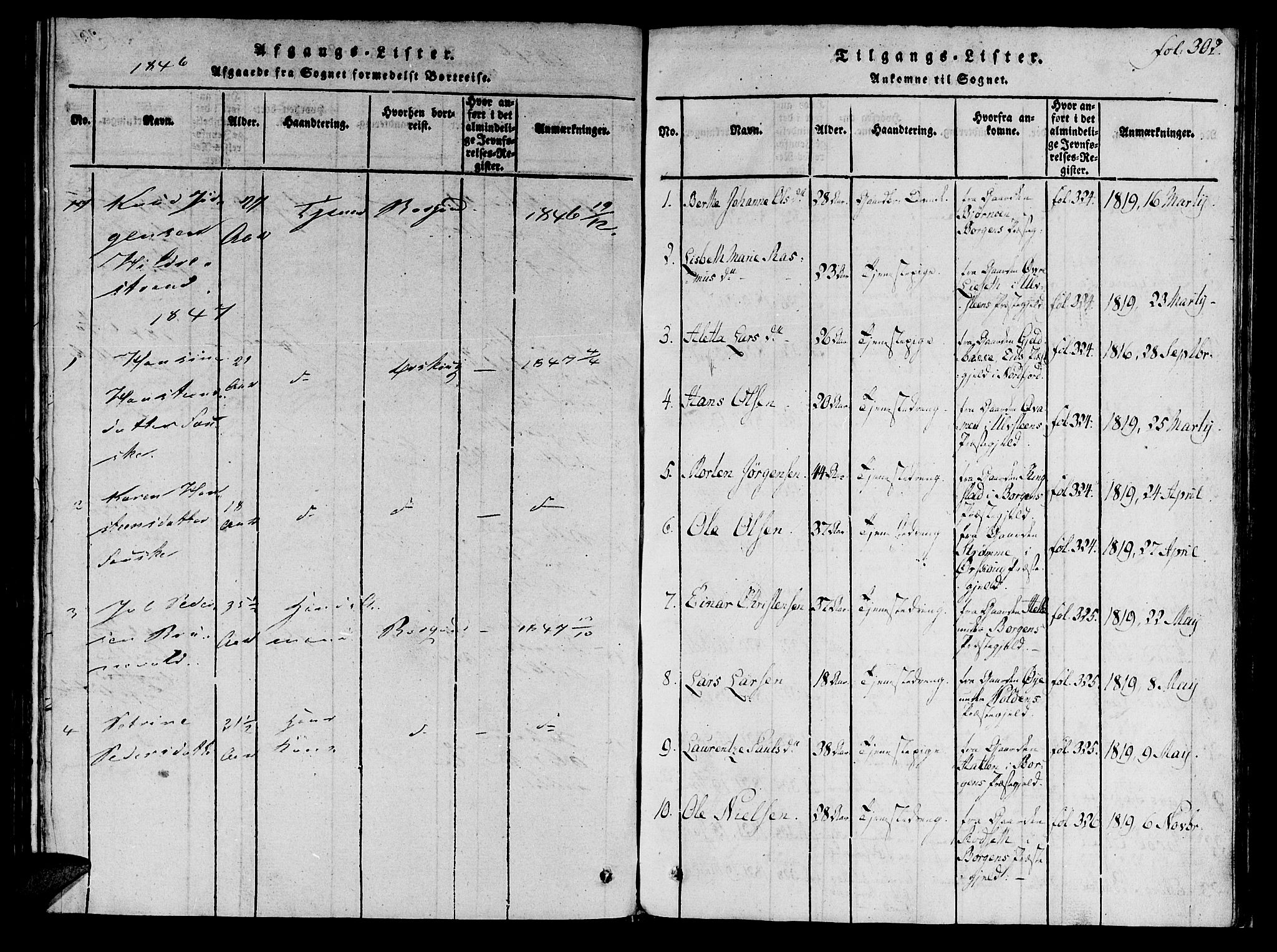 Ministerialprotokoller, klokkerbøker og fødselsregistre - Møre og Romsdal, SAT/A-1454/536/L0495: Parish register (official) no. 536A04, 1818-1847, p. 292