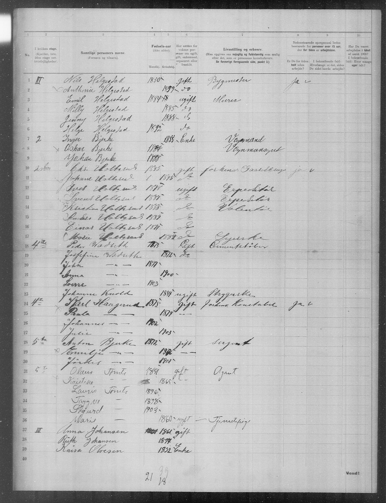 OBA, Municipal Census 1903 for Kristiania, 1903, p. 22859