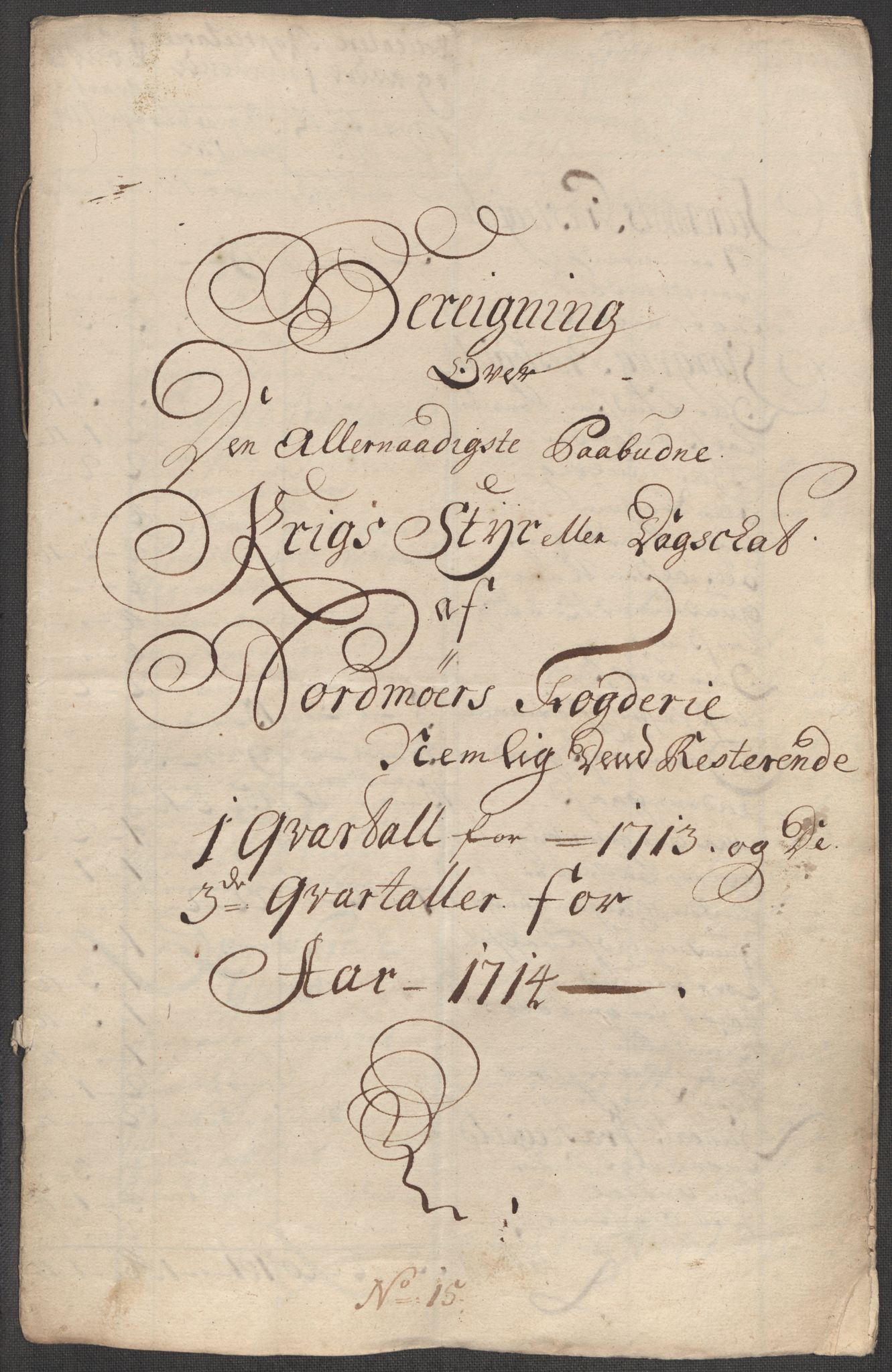 Rentekammeret inntil 1814, Reviderte regnskaper, Fogderegnskap, AV/RA-EA-4092/R56/L3748: Fogderegnskap Nordmøre, 1714-1715, p. 117