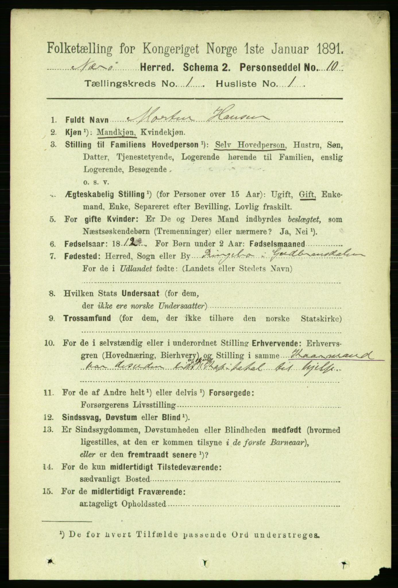 RA, 1891 census for 1751 Nærøy, 1891, p. 88