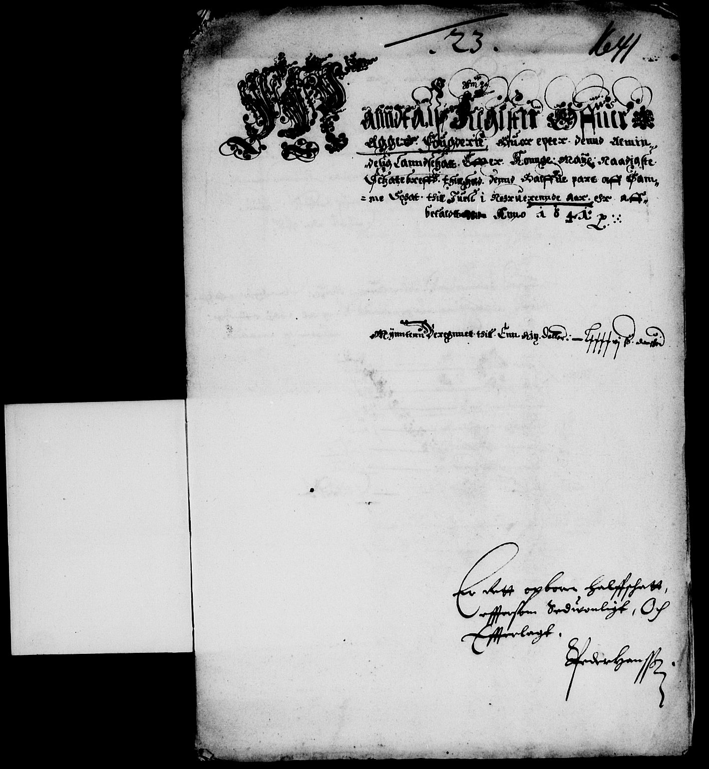 Rentekammeret inntil 1814, Reviderte regnskaper, Lensregnskaper, RA/EA-5023/R/Rb/Rba/L0159: Akershus len, 1641-1642