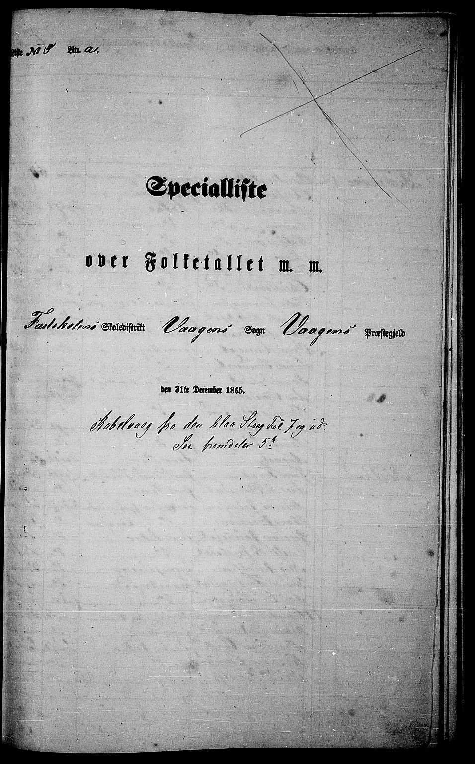 RA, 1865 census for Vågan, 1865, p. 114