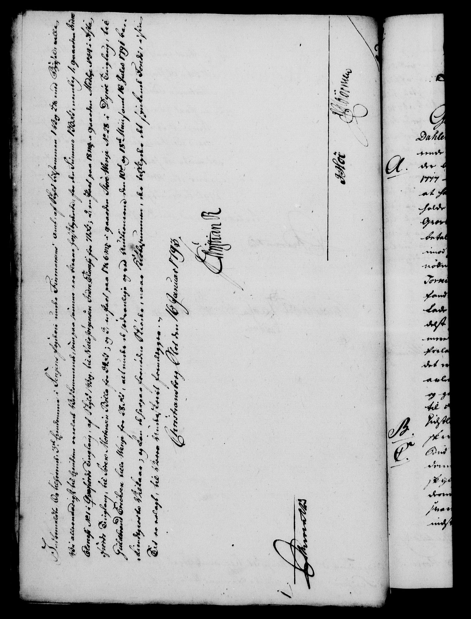Rentekammeret, Kammerkanselliet, RA/EA-3111/G/Gf/Gfa/L0075: Norsk relasjons- og resolusjonsprotokoll (merket RK 52.75), 1793, p. 50