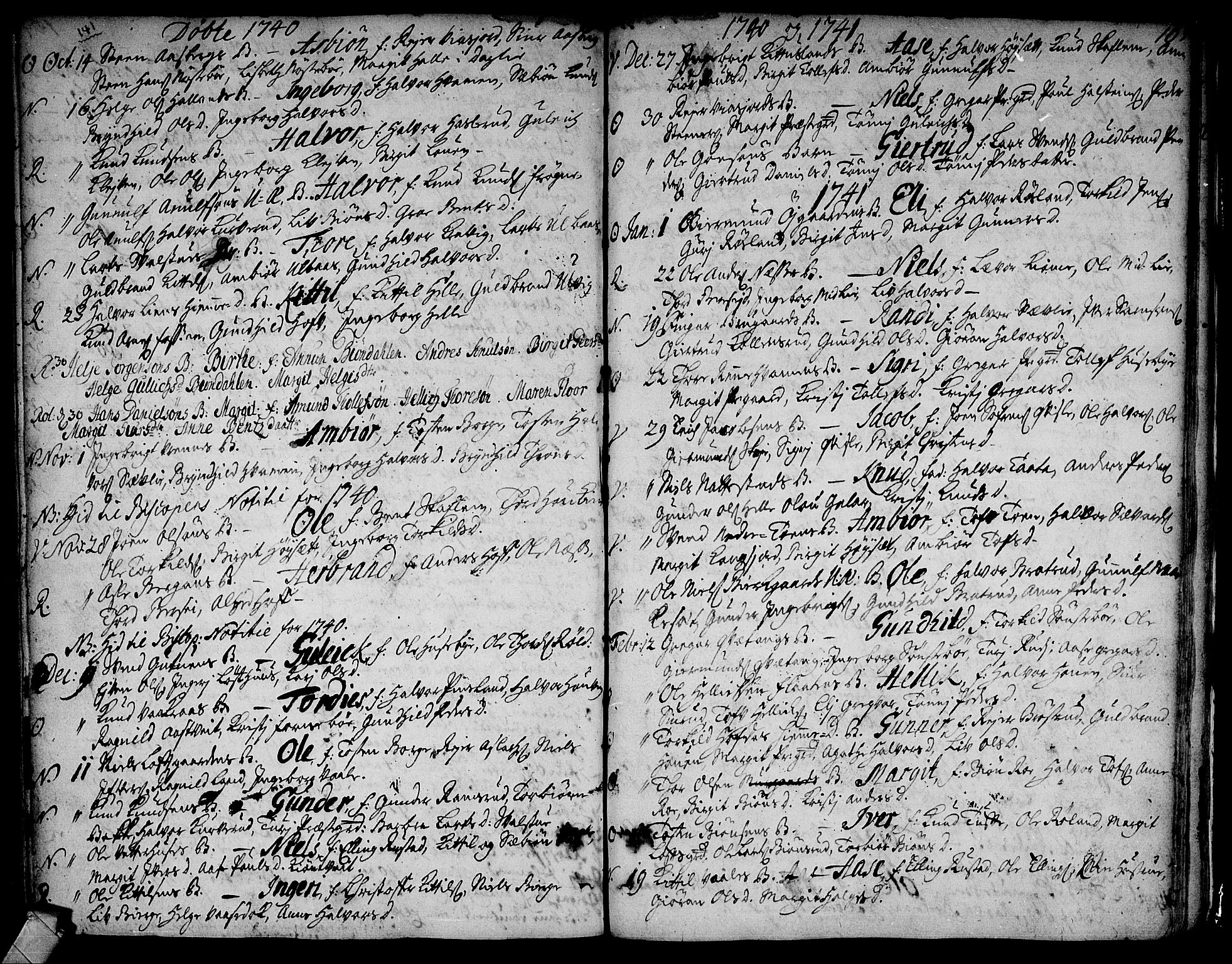 Rollag kirkebøker, AV/SAKO-A-240/F/Fa/L0002: Parish register (official) no. I 2, 1714-1742, p. 165