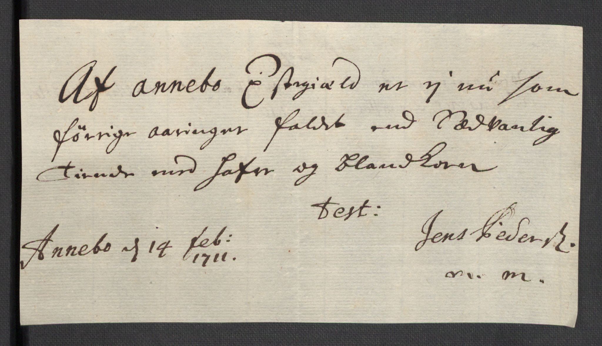 Rentekammeret inntil 1814, Reviderte regnskaper, Fogderegnskap, RA/EA-4092/R32/L1875: Fogderegnskap Jarlsberg grevskap, 1710, p. 207