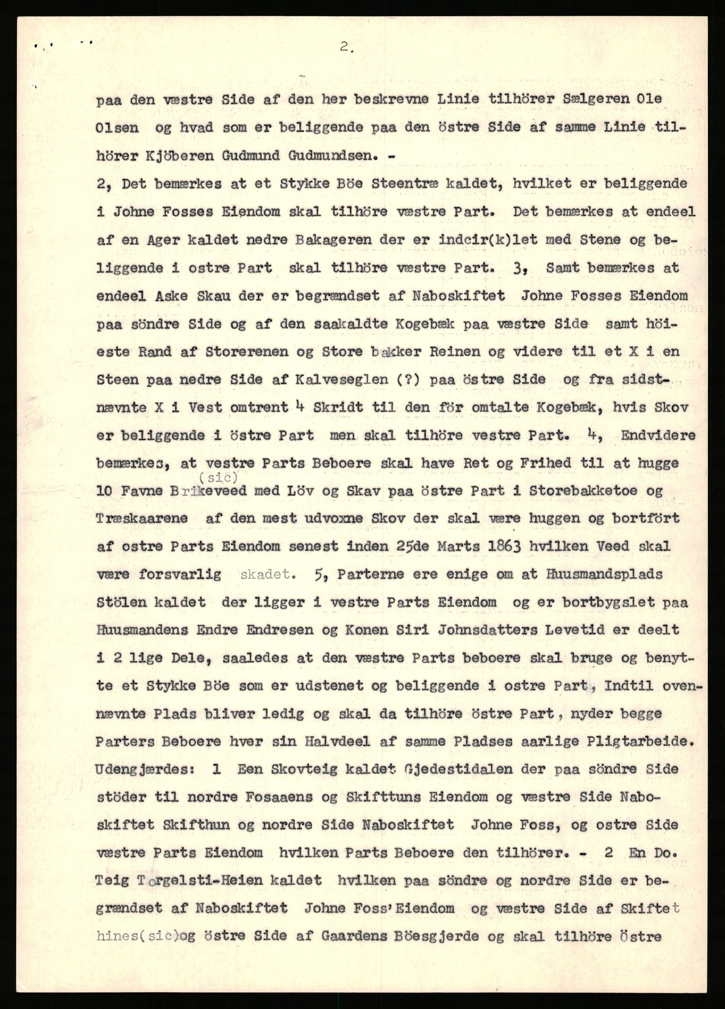 Statsarkivet i Stavanger, AV/SAST-A-101971/03/Y/Yj/L0022: Avskrifter sortert etter gårdsnavn: Foss - Frøiland i Hetland, 1750-1930, p. 9