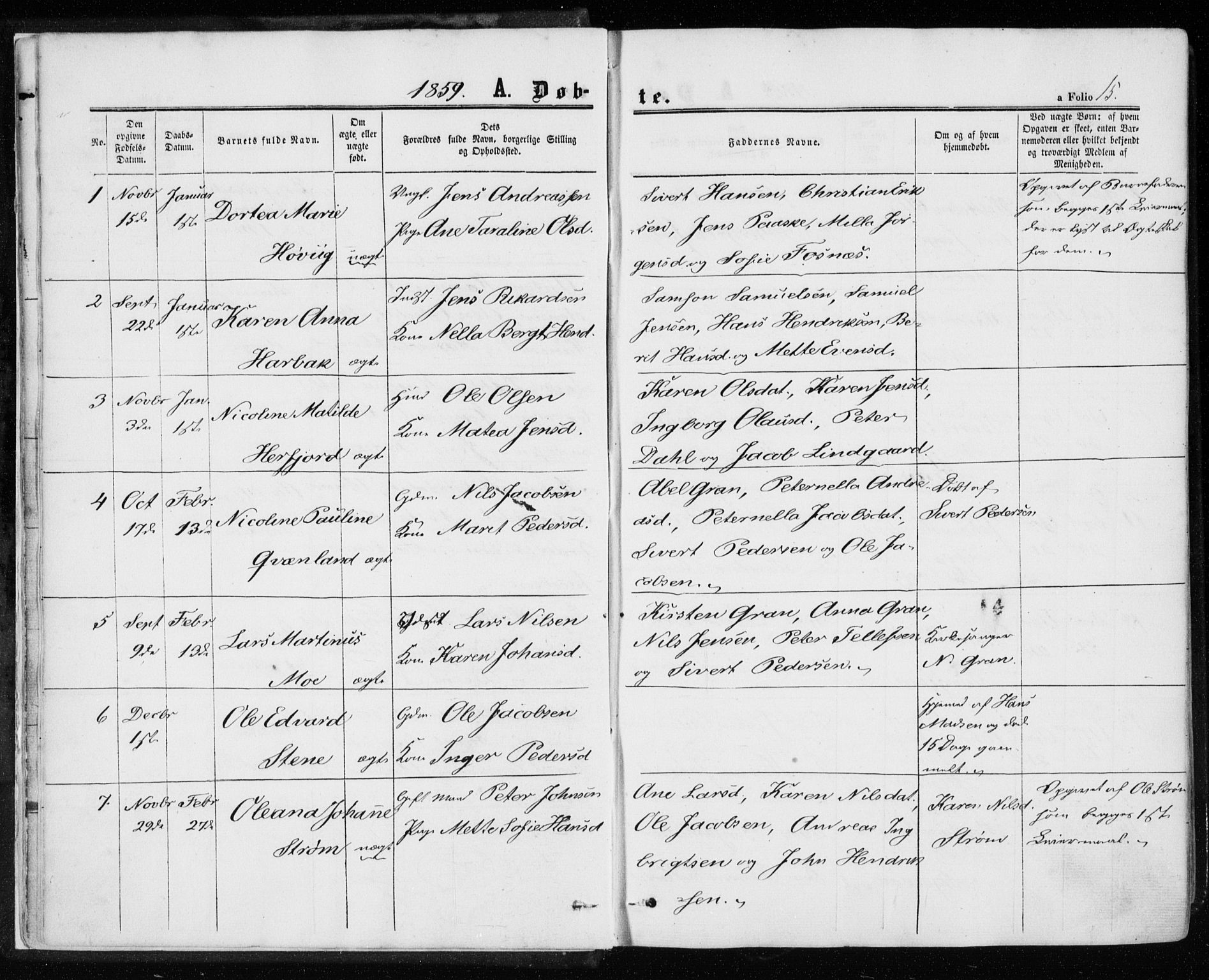 Ministerialprotokoller, klokkerbøker og fødselsregistre - Sør-Trøndelag, SAT/A-1456/657/L0705: Parish register (official) no. 657A06, 1858-1867, p. 15