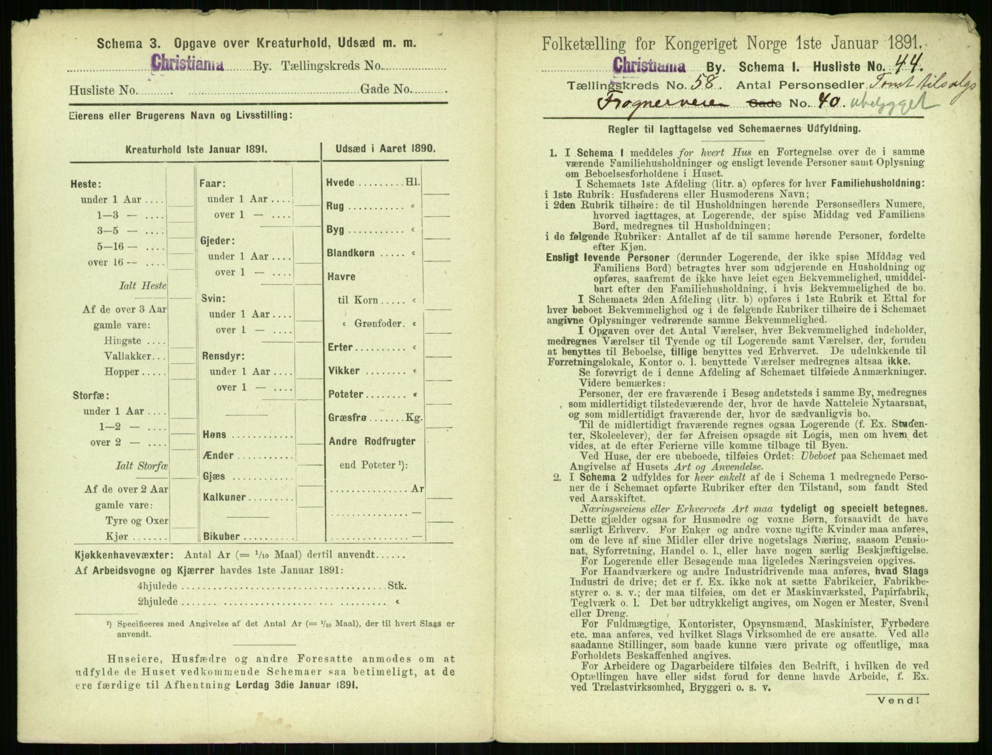 RA, 1891 census for 0301 Kristiania, 1891, p. 30797