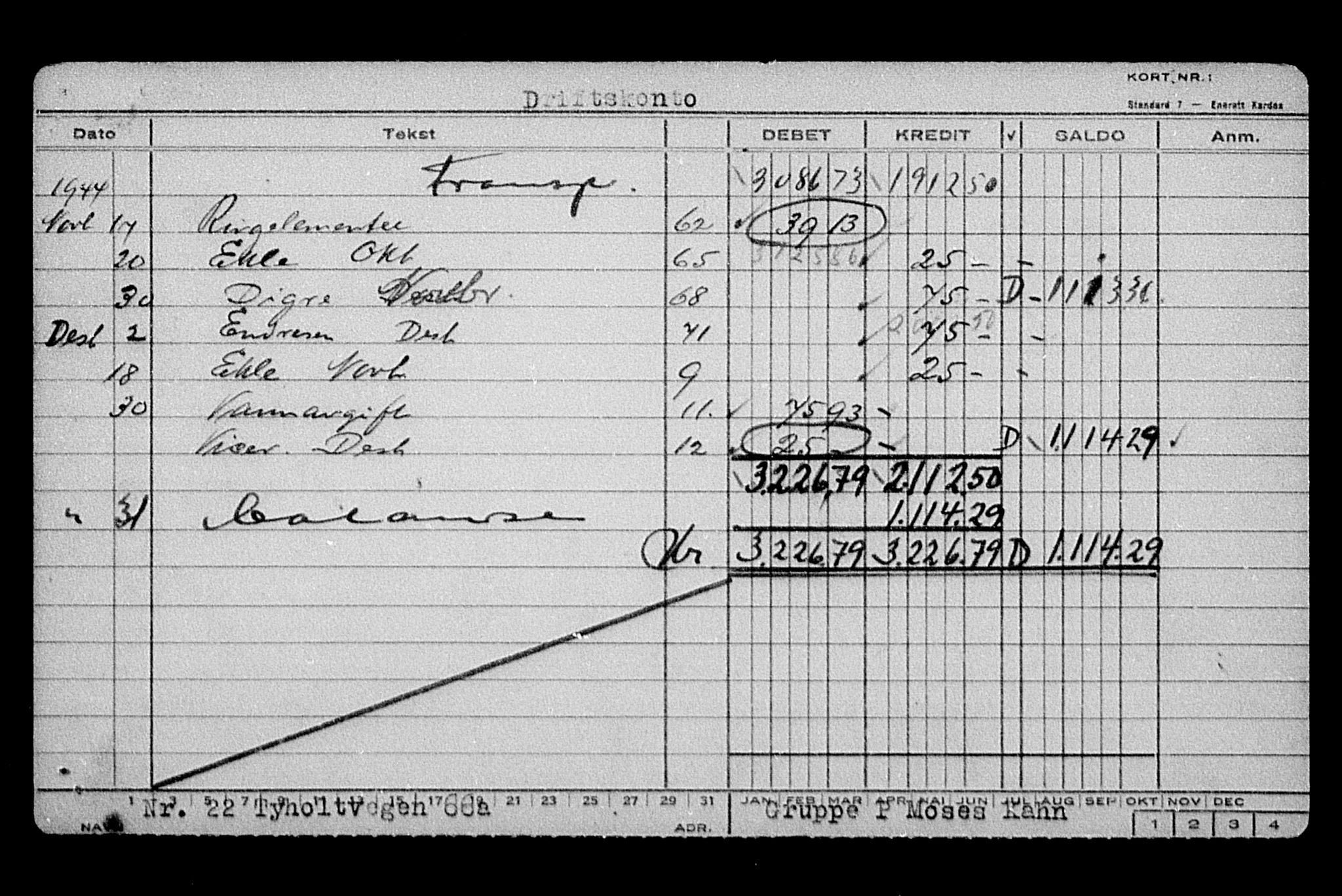 Justisdepartementet, Tilbakeføringskontoret for inndratte formuer, AV/RA-S-1564/H/Hc/Hca/L0900: --, 1945-1947, p. 192